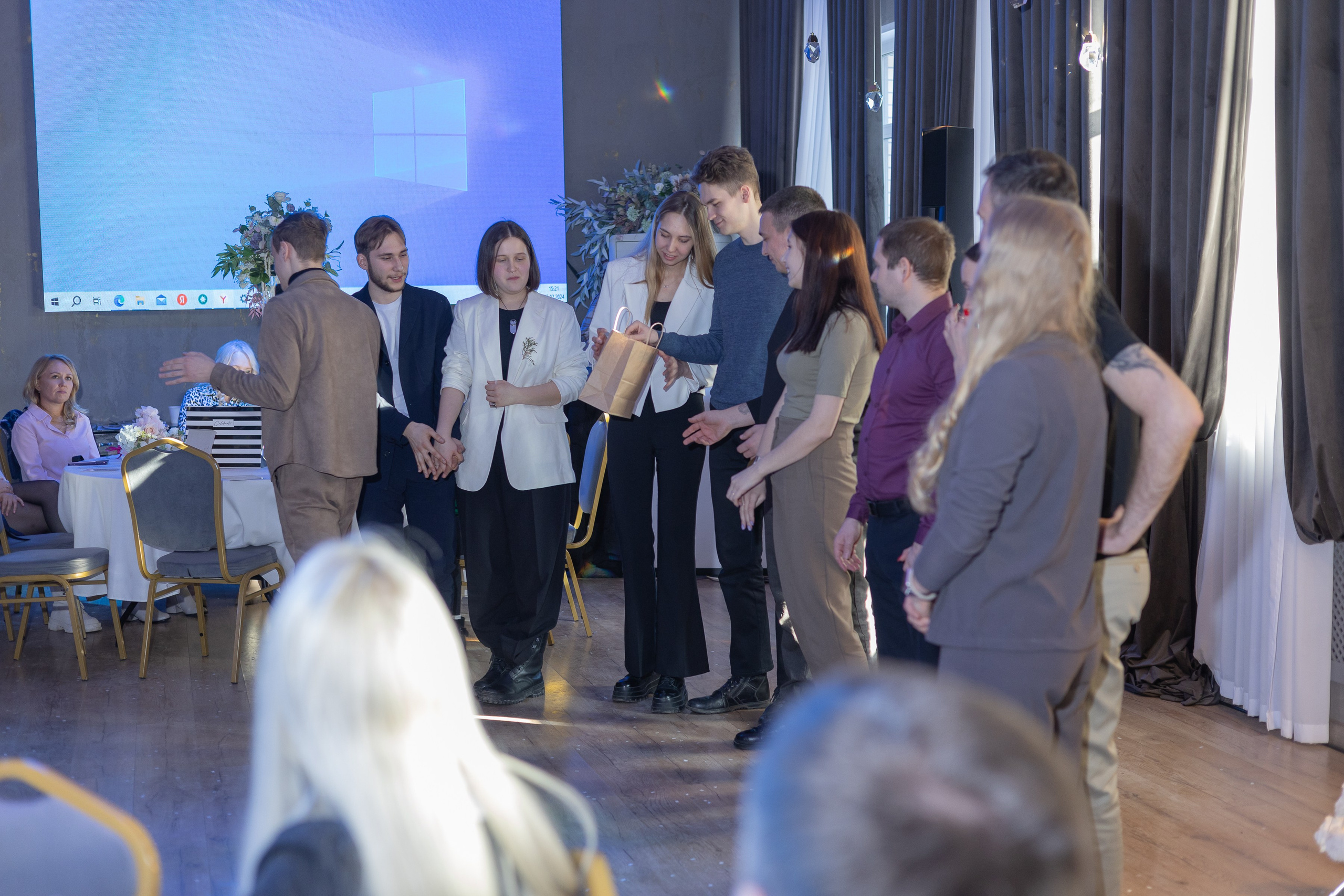 Свадебное чаепитие для молодоженов