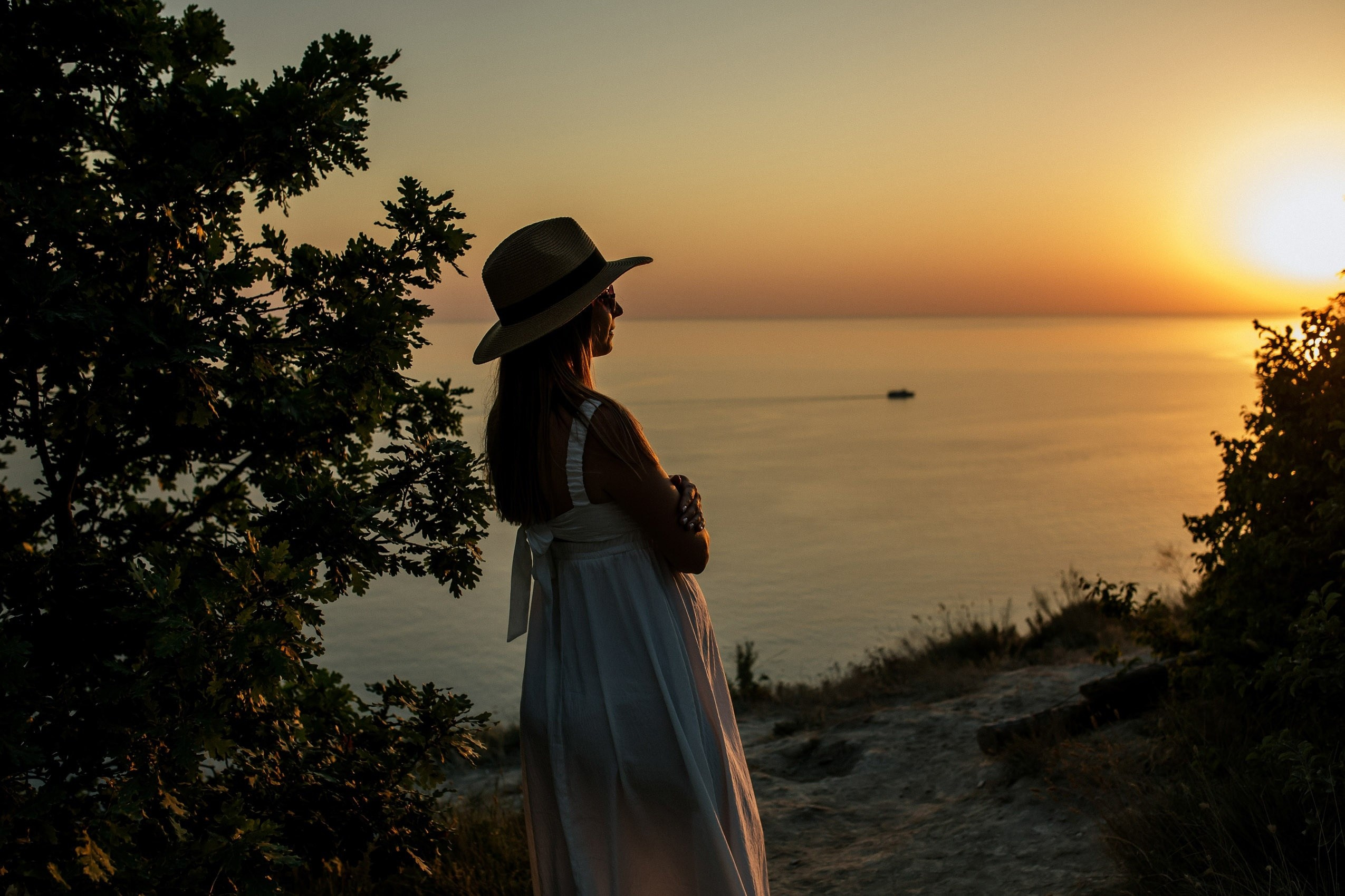 Фотосессия беременности на природе в Анапе