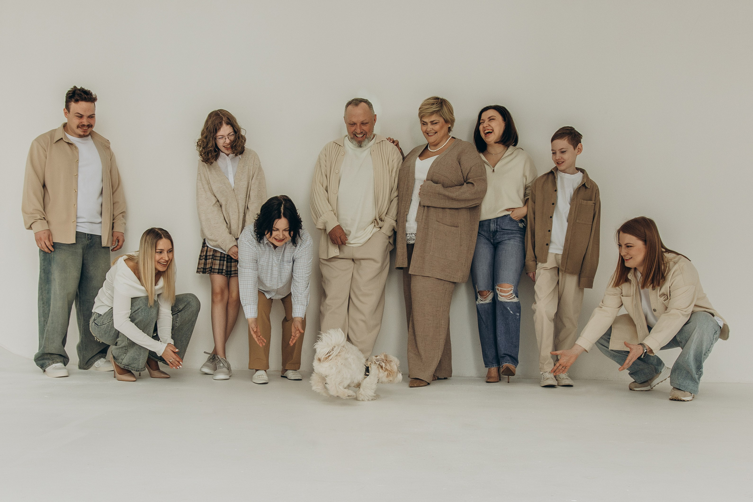 Большая семейная. Гаврилова Настя семейный фотограф lifestyle в Москве