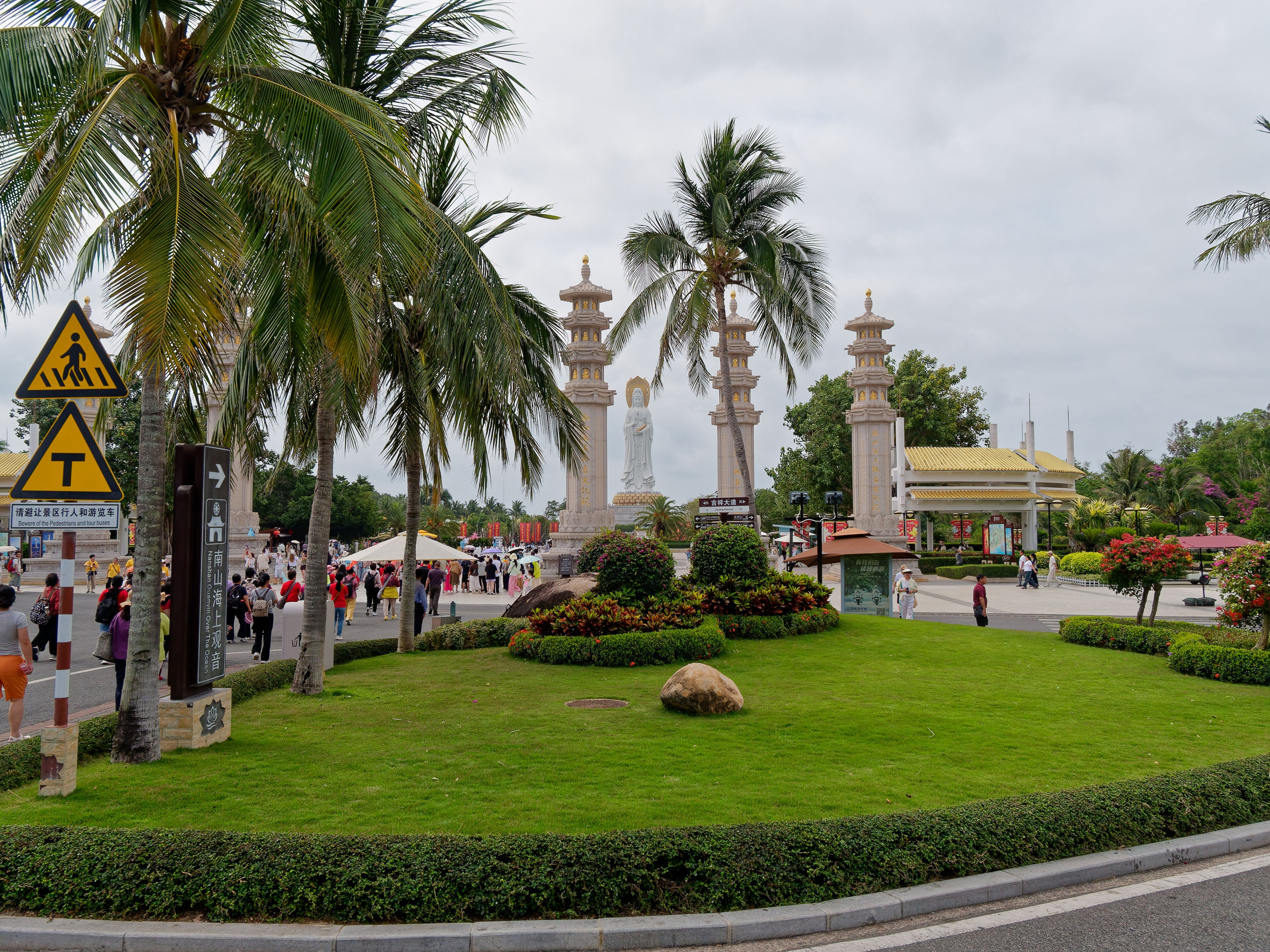 Хайнань 2026, Центр буддизма Наньшань на Хайнане. Фотопрогулки по Миру