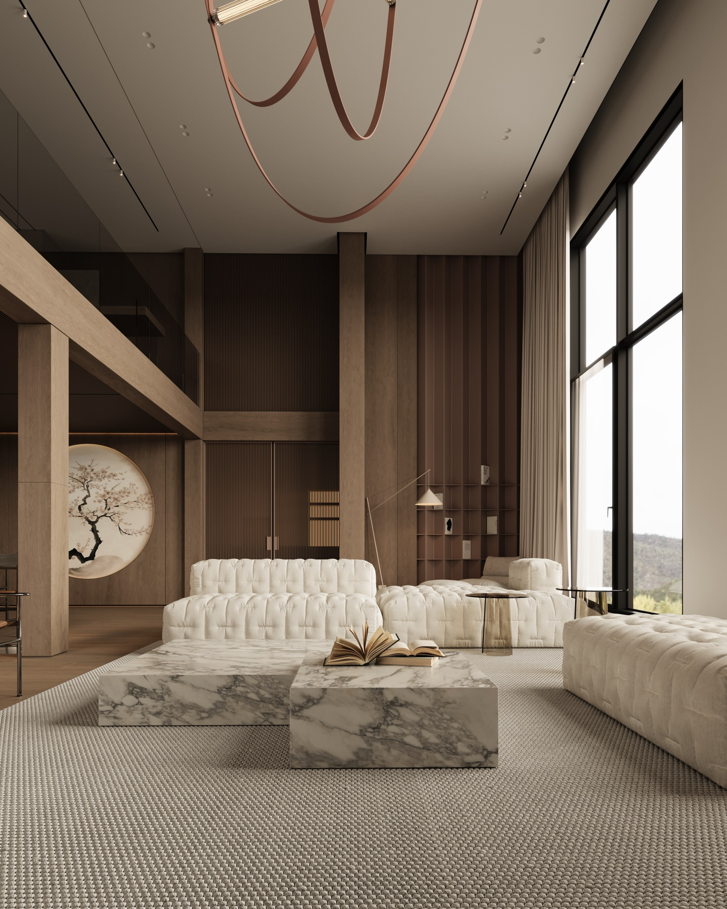 Minimal Warm Residence. Denis Konarev | Architectural Visualization Studio