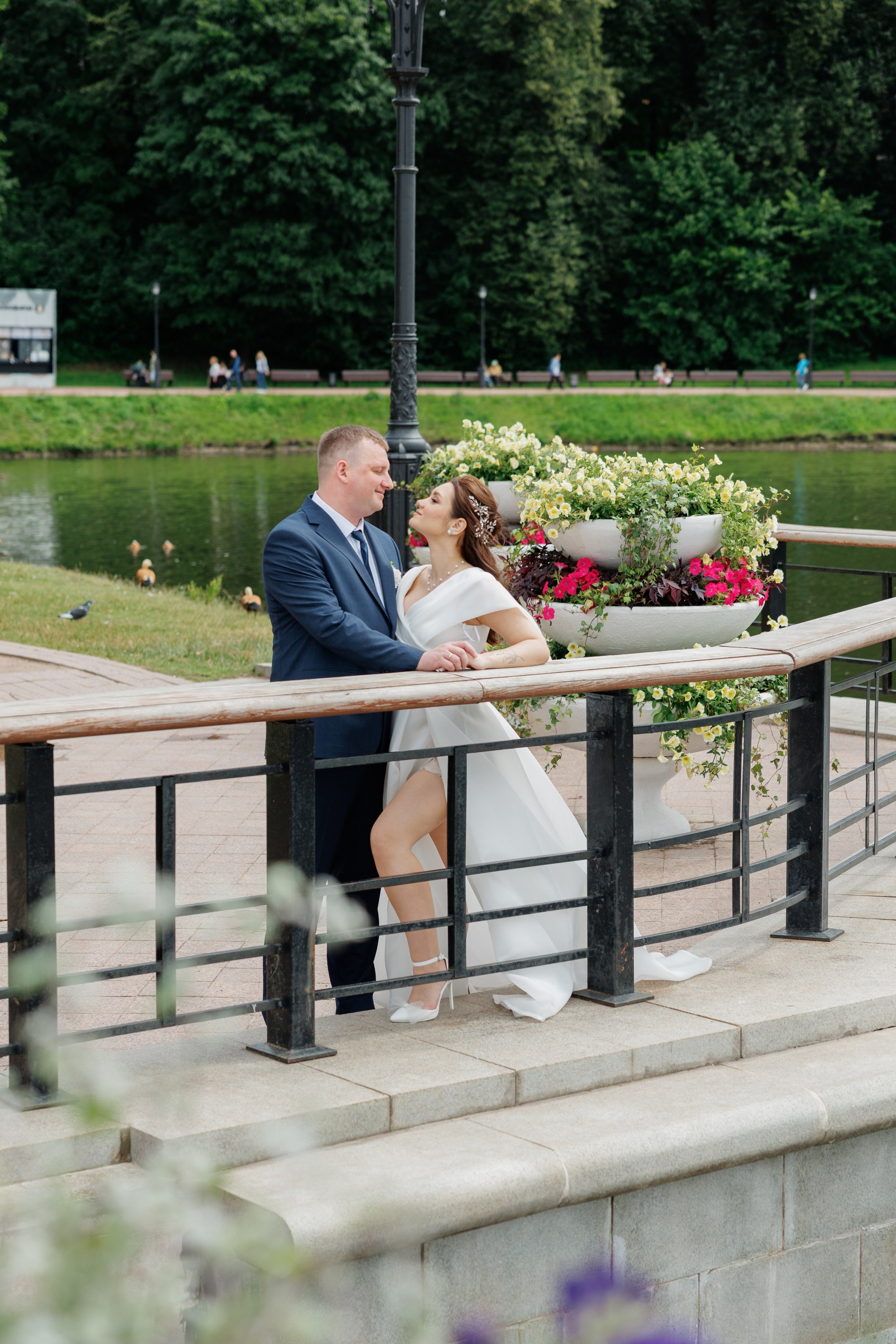 Свадебная фотосессия в Царицыно. Свадебная съёмка в Москве