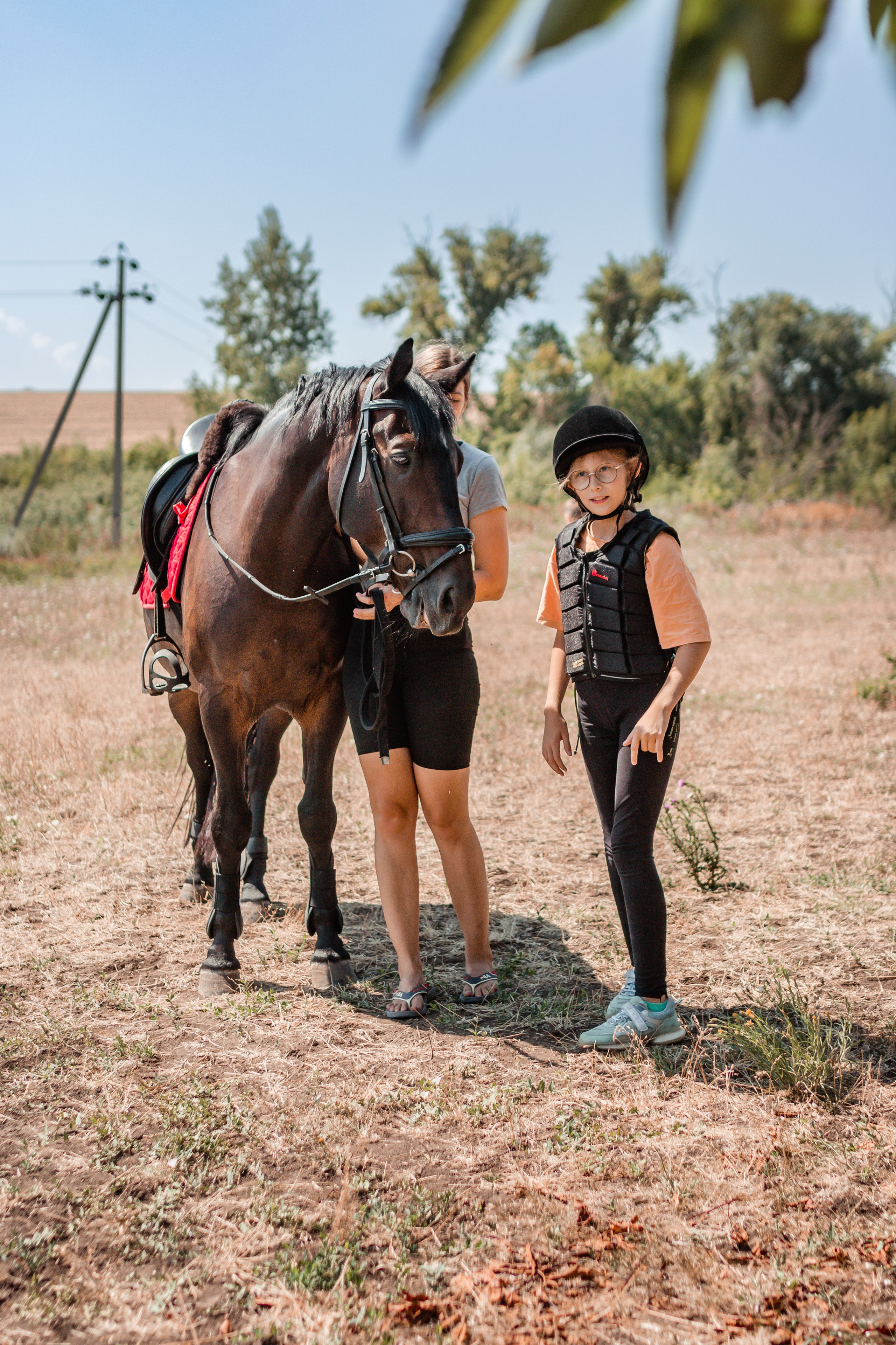 Выезды в поля на лошади