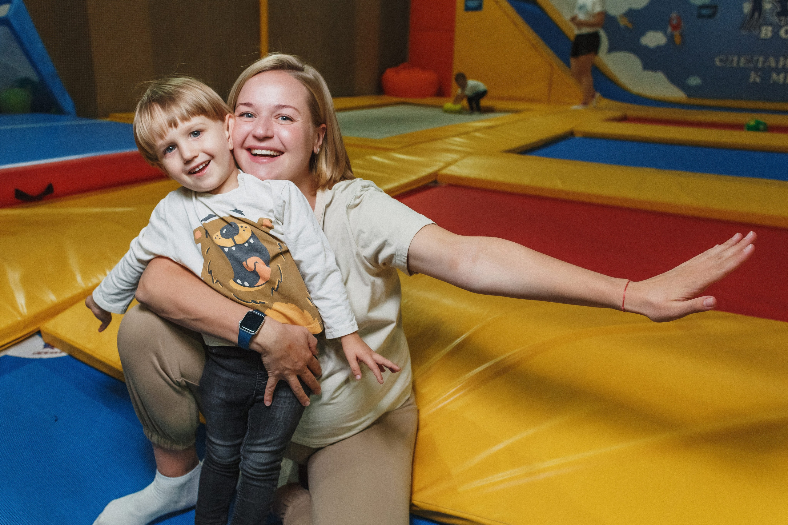 Веселье и радость: День рождения Вани в 'В облака', Таганрог. Свадебный и семейный фотограф в Таганроге Бакарюк Антон