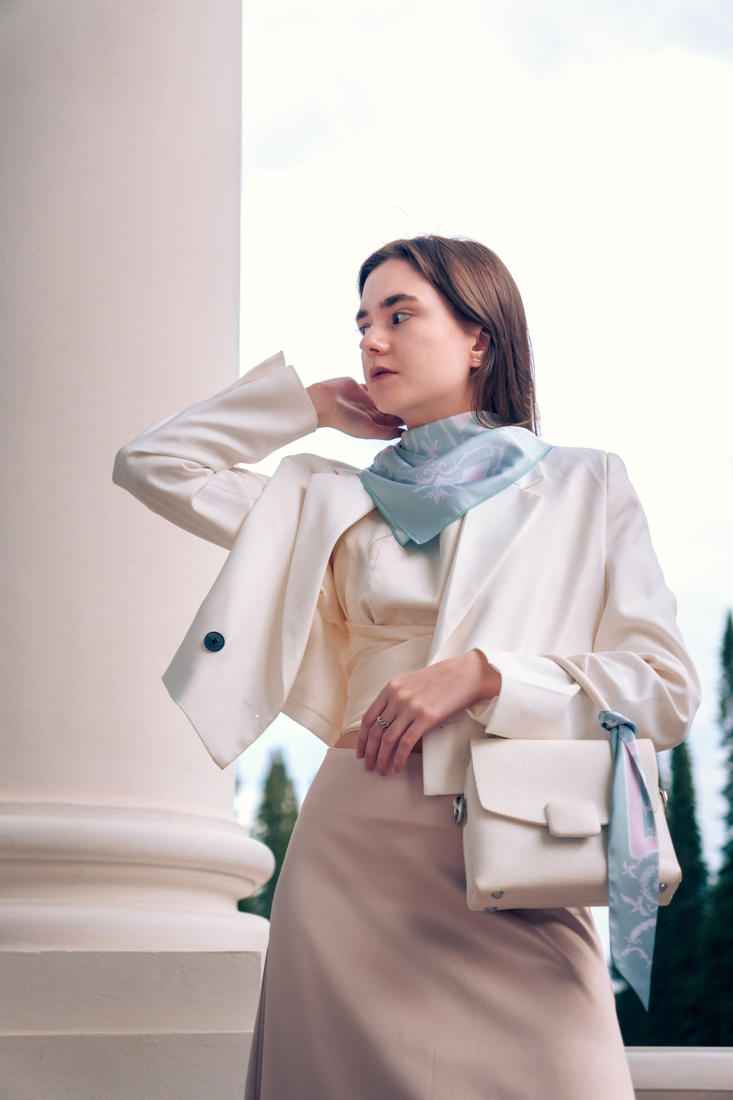 Коллекция платков Дарьи Ильичевой. Фотограф в Санкт-Петербурге Ибрагимова Алина