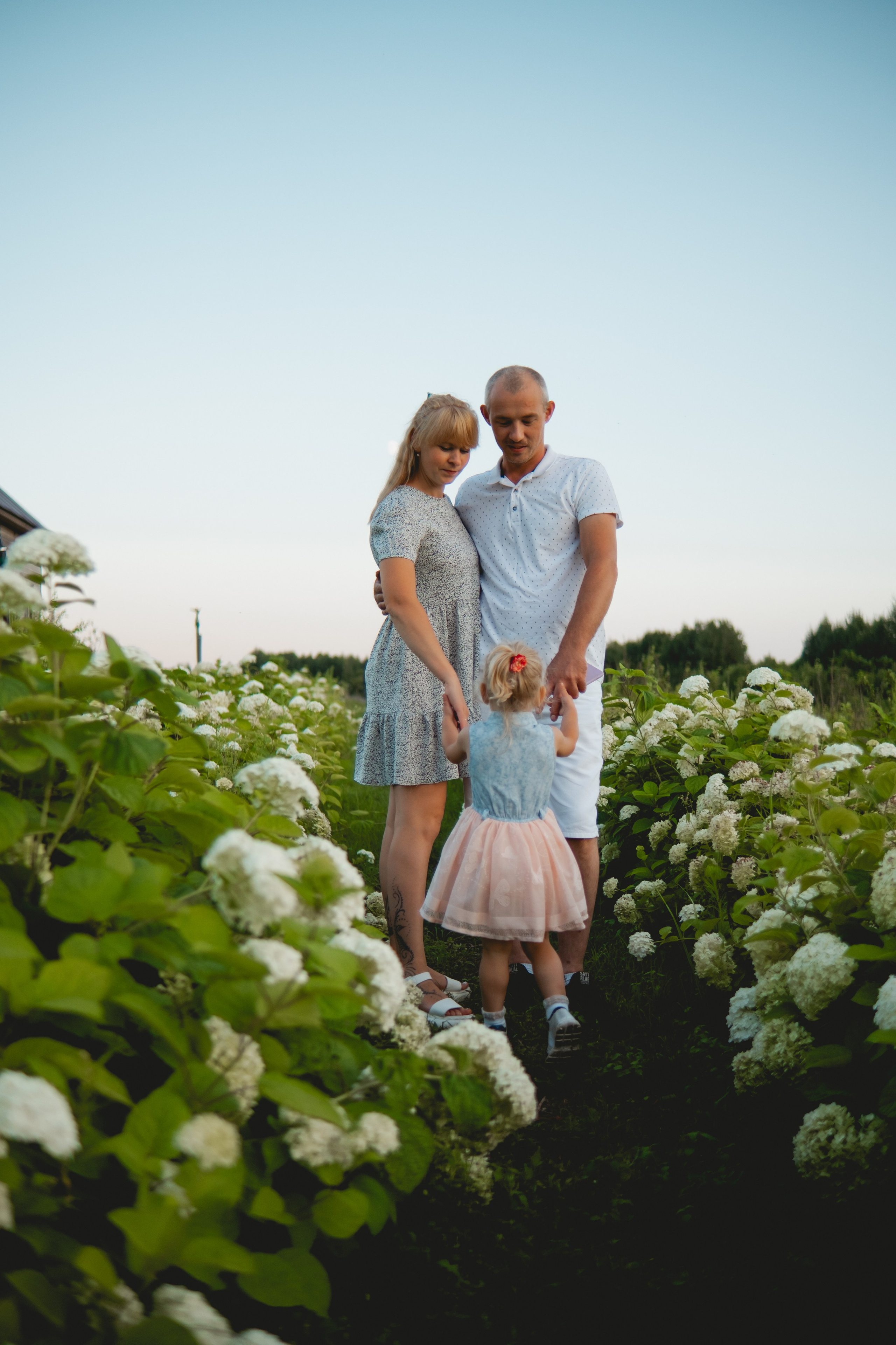 Семейная съемка в лованде. Nattie.ph