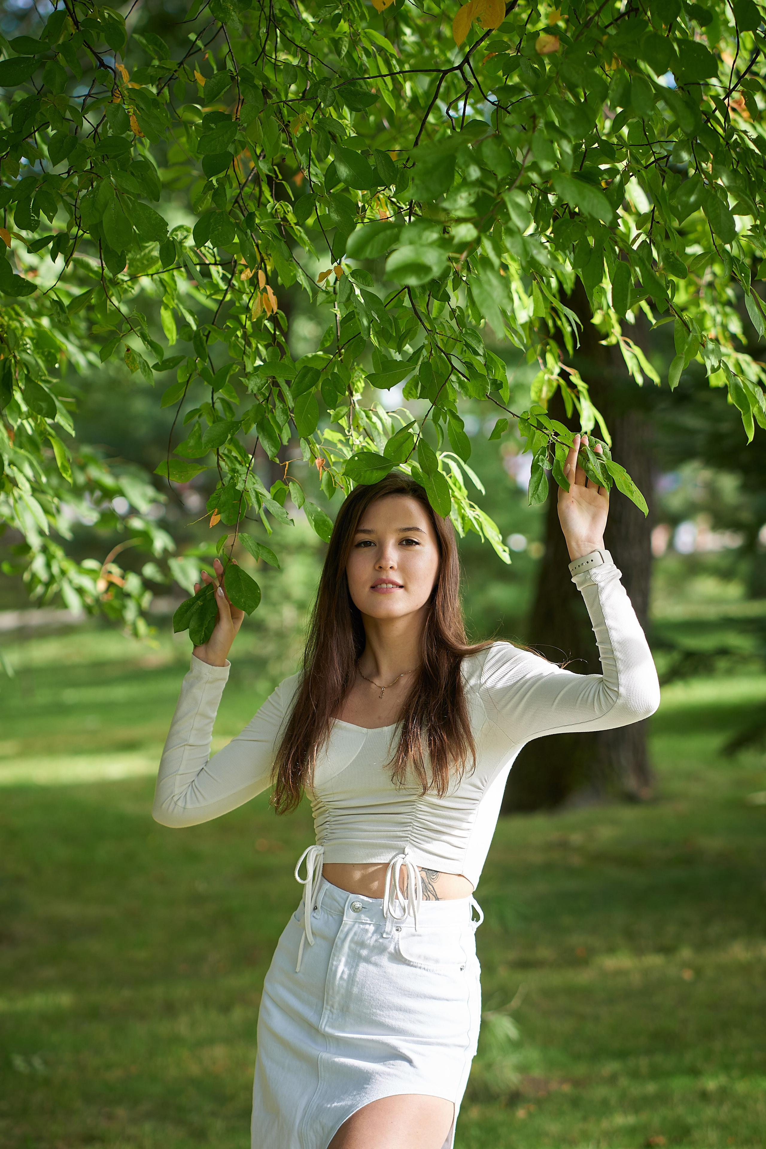 Прогулка с семьёй. Анна Катасонова