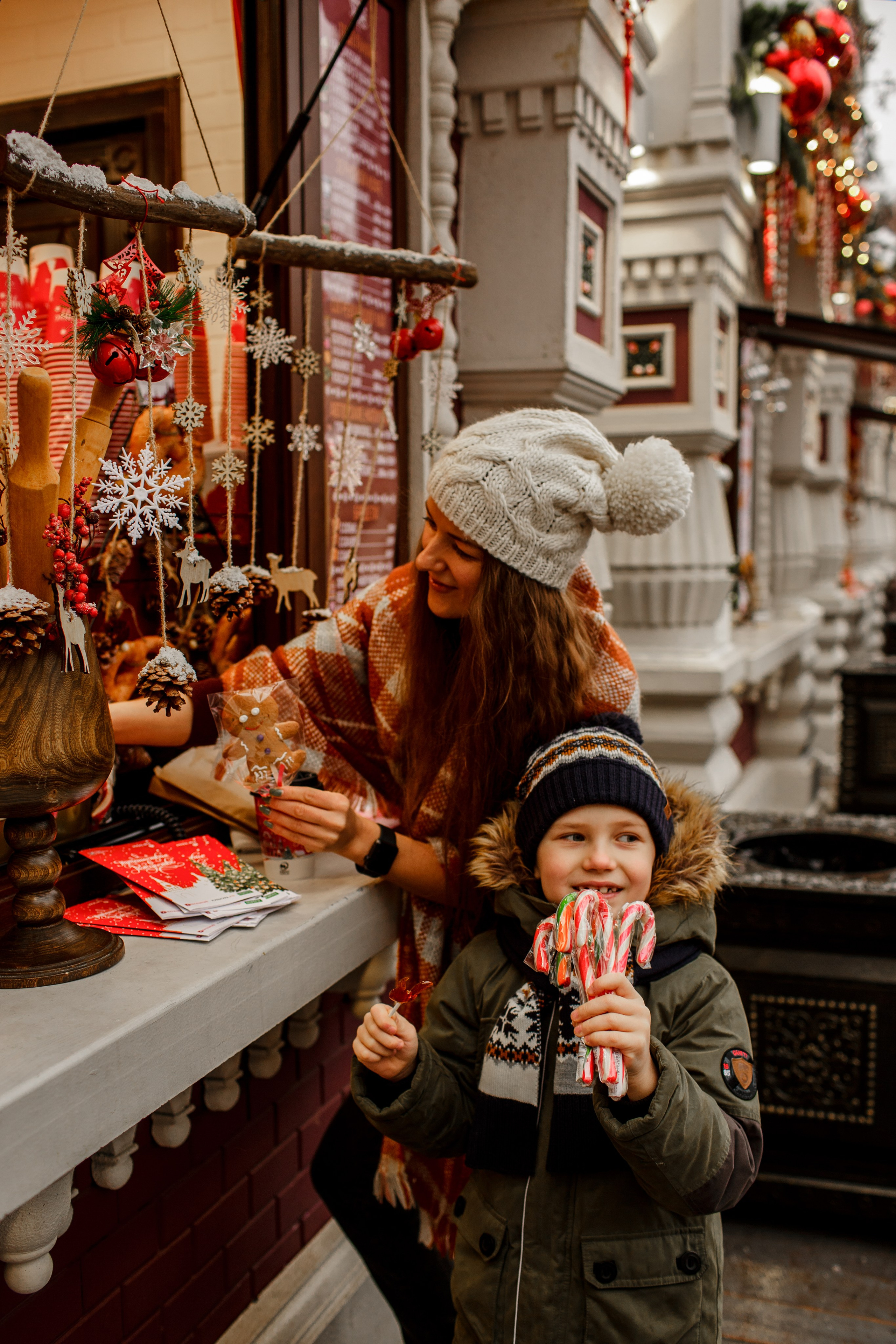 Новогодняя фотопрогулка в Москве. Свадебный фотограф Кирилл Белый