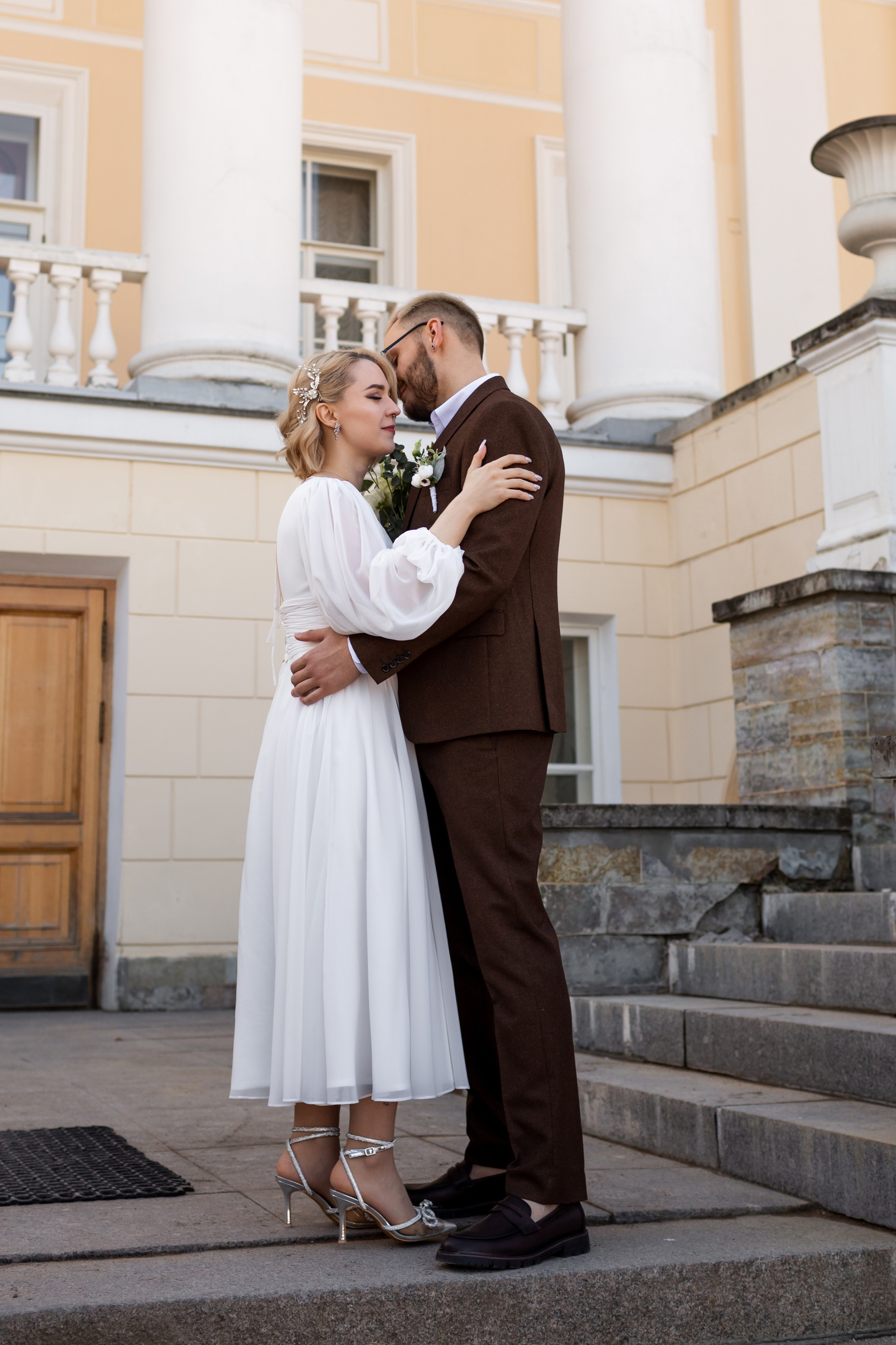 Свадебная фотосессия в Пушкине. Свадебный фотограф Кирилл Белый