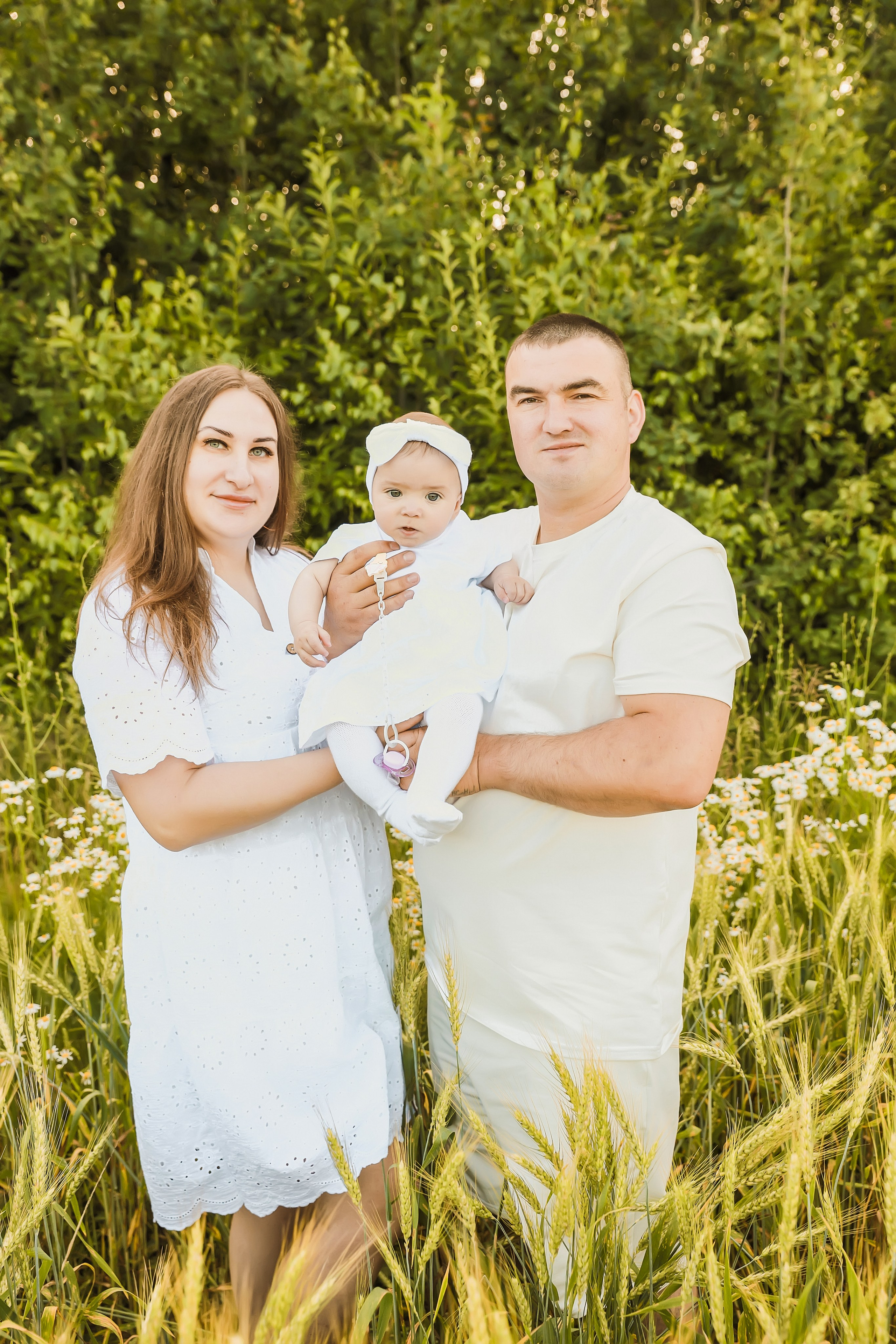 Семейная в колосках. Школьный и детский фотограф Старожилово