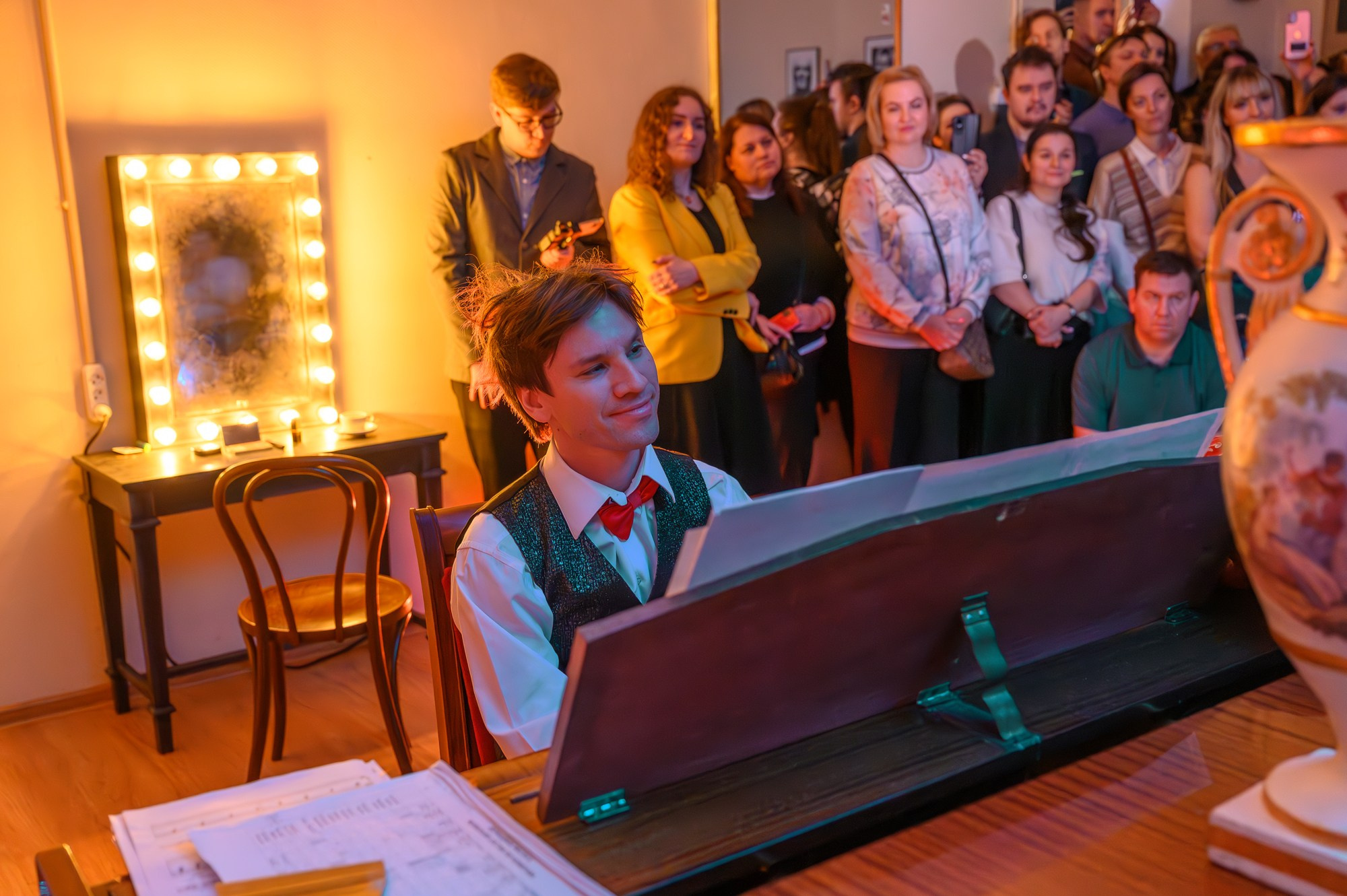 Репортажная съемка мероприятия «Ночь театров» в Московском театре оперетты. 2025. Фотограф Анна Мельникова | Москва