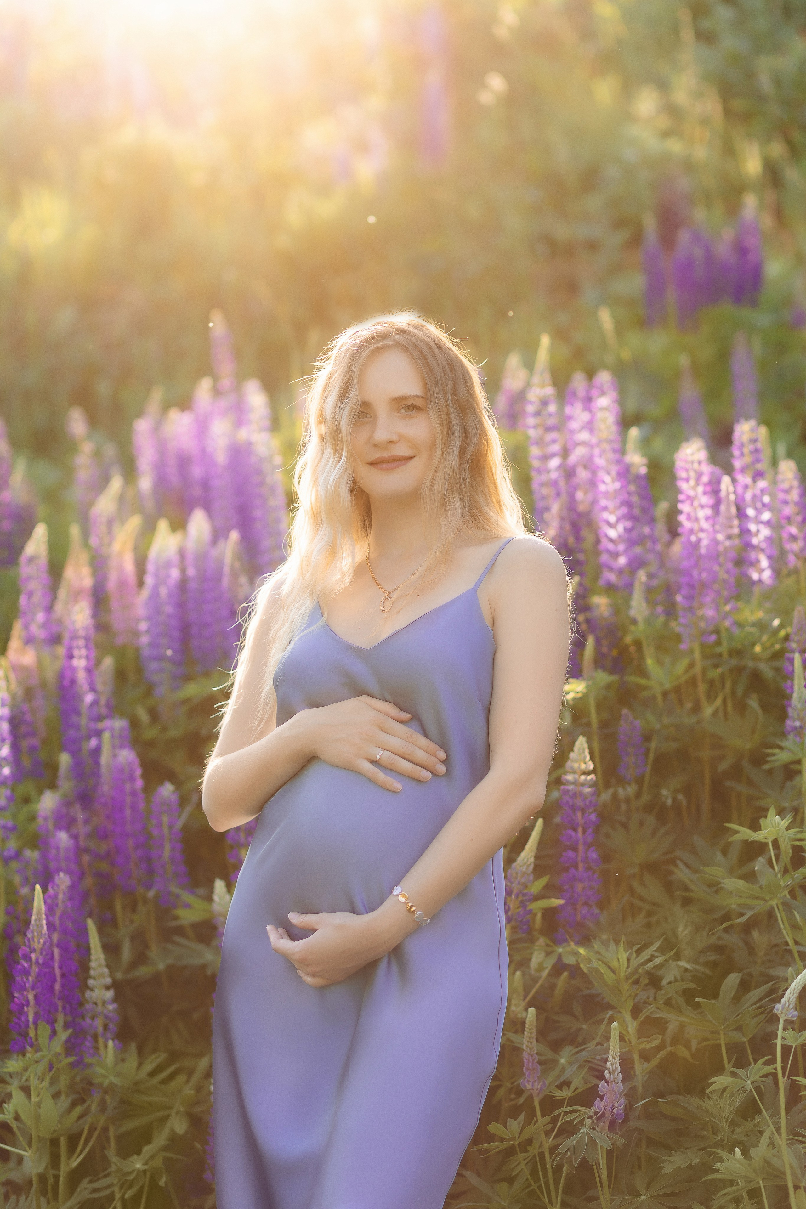 Фотосессия в люпинах. Зотова Алена — семейный и женский фотограф в Зеленограде
