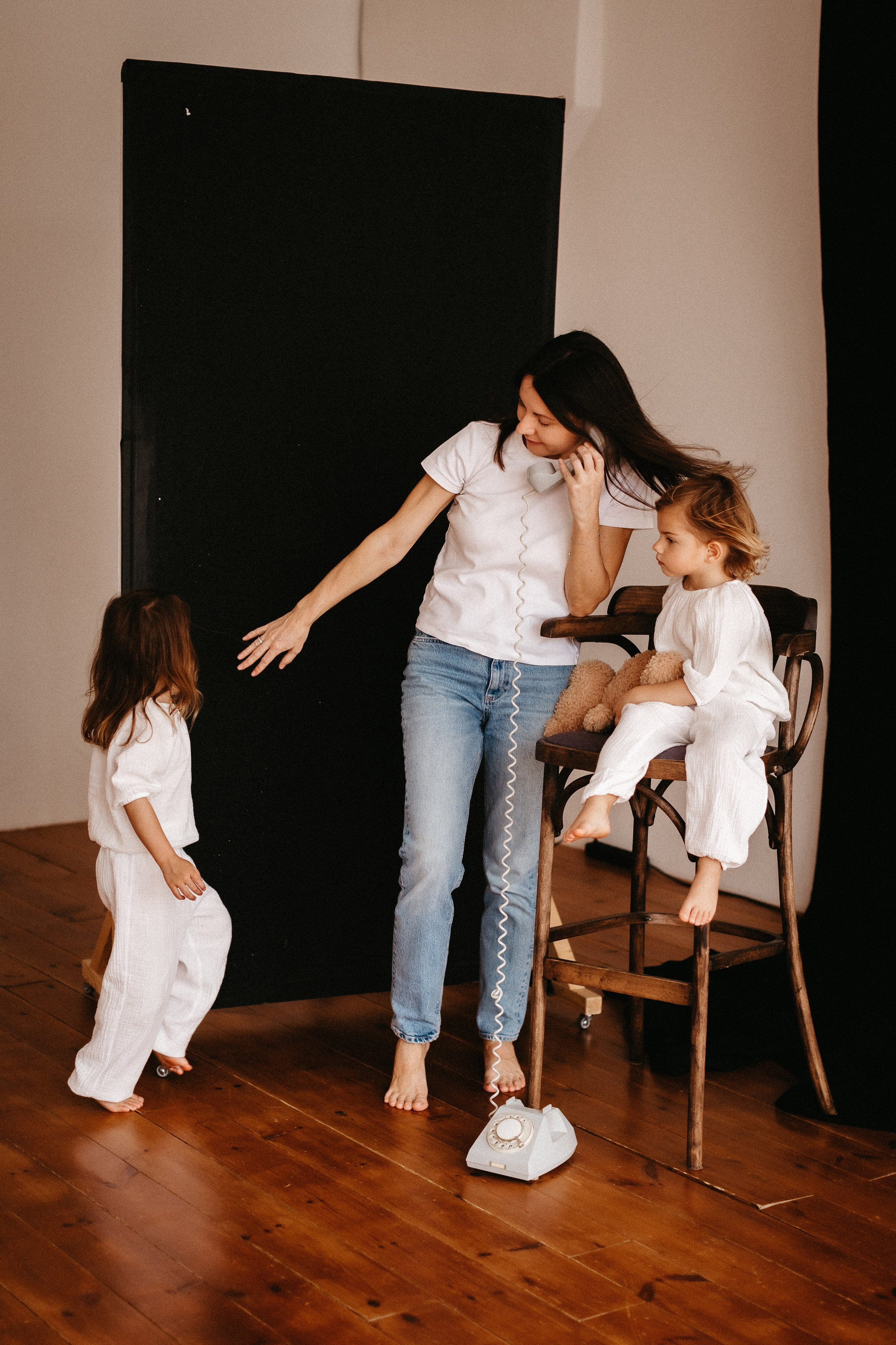 Мама и девочки. Евгения Пелипас