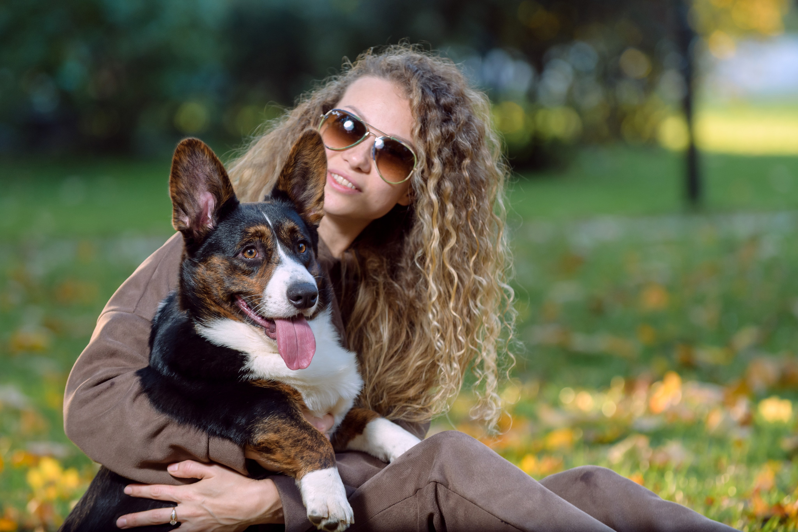 Оля и Ваня с собаками. Фотограф в Ростове-на-Дону Маркер Елена