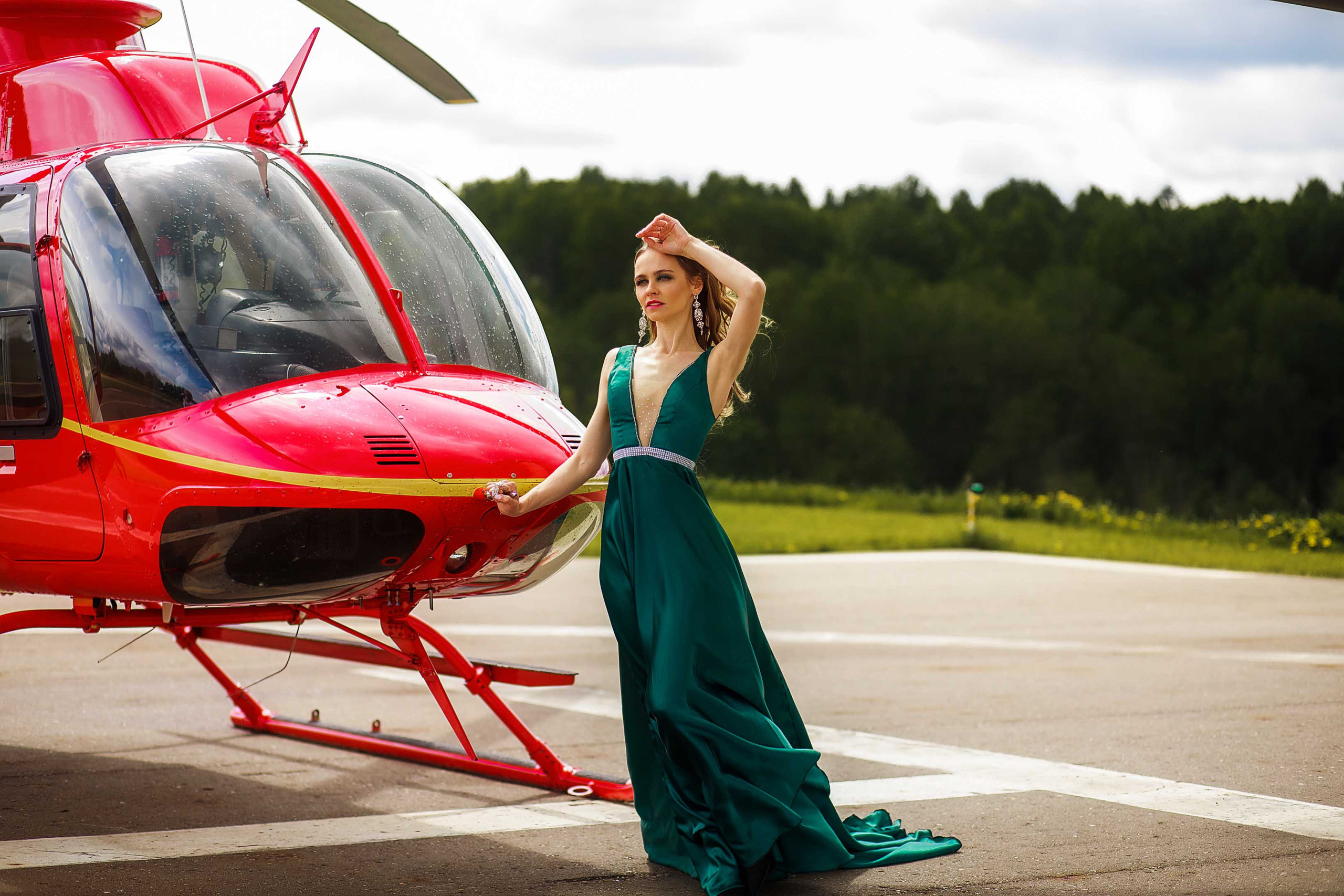 Вертолет. Козлова Олеся