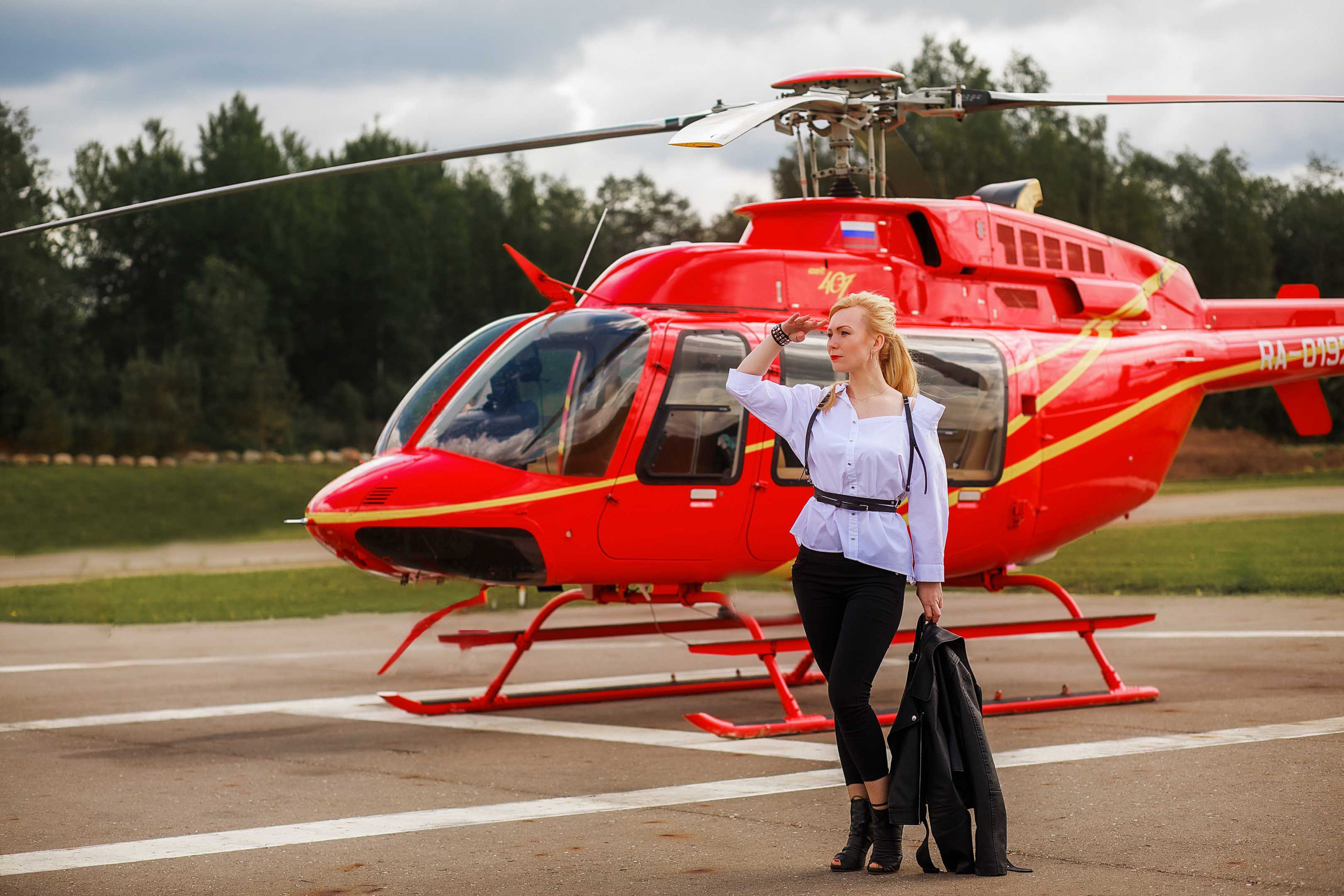 Вертолет. Козлова Олеся