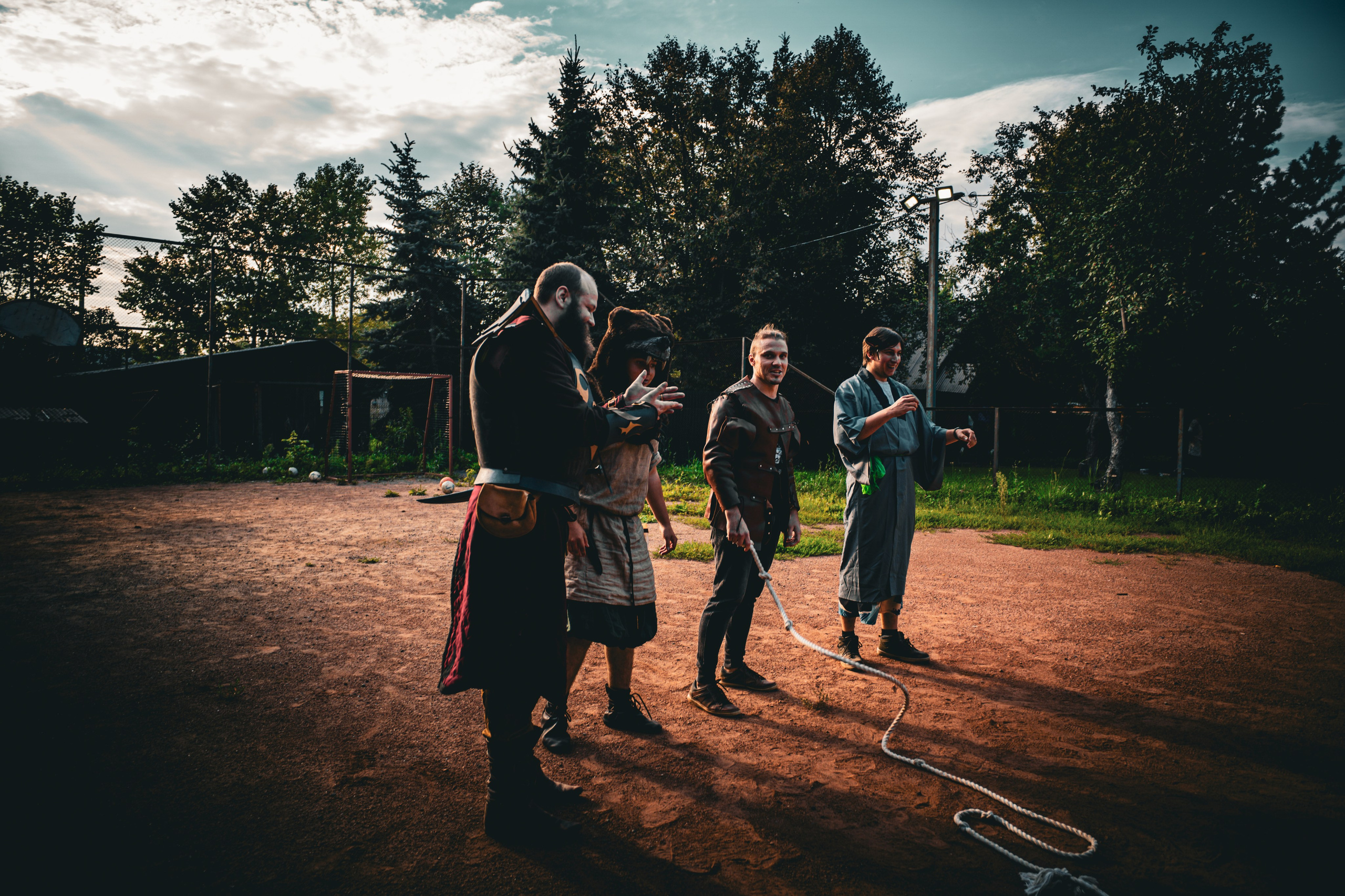 Свадебные конкурсы на открытом воздухе