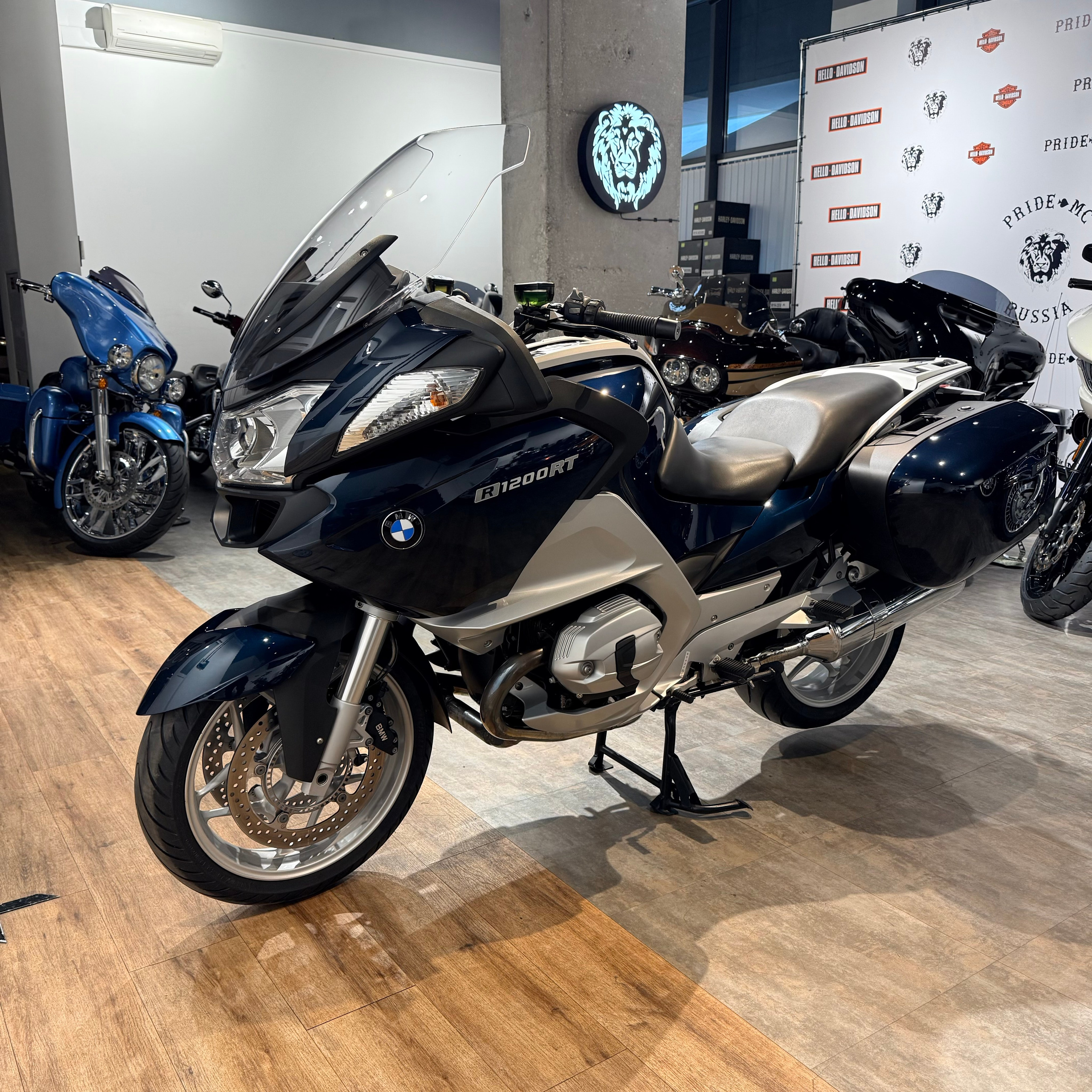 2013 ВMW R1200RТ Navy Blue (VIN WB10*7384). Hello Davidson, Москва. Только хорошие мотоциклы…