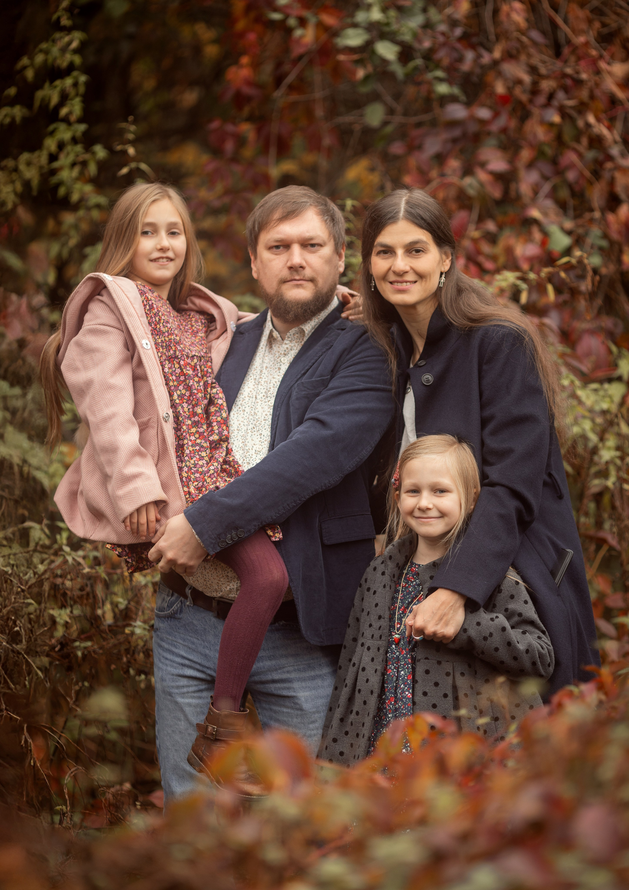 Осенняя прогулка. Детский и семейный фотограф Зоя Павкина