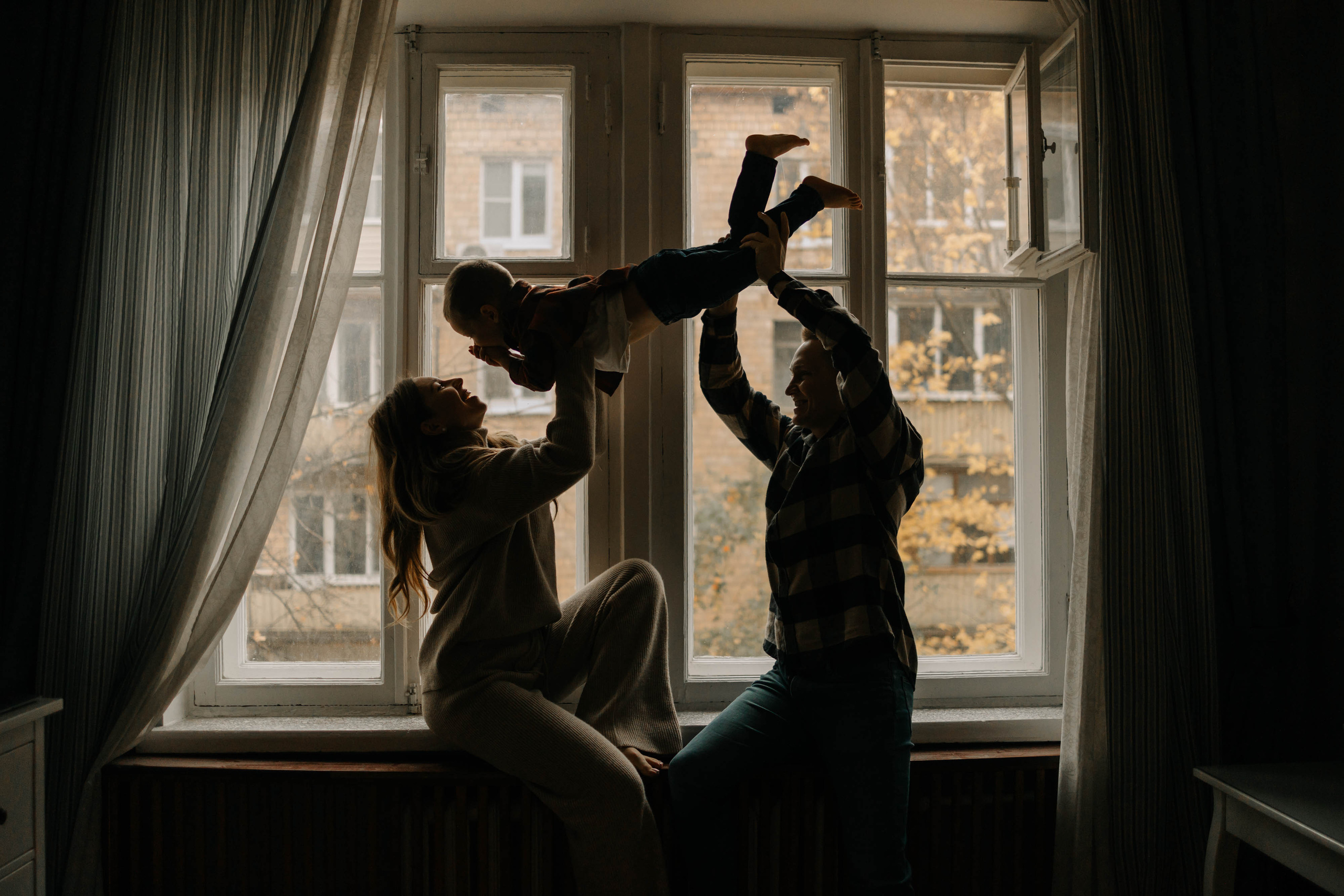 Алиса, Лёша, Матвей. Семейный фотограф Москва Валерия Белова