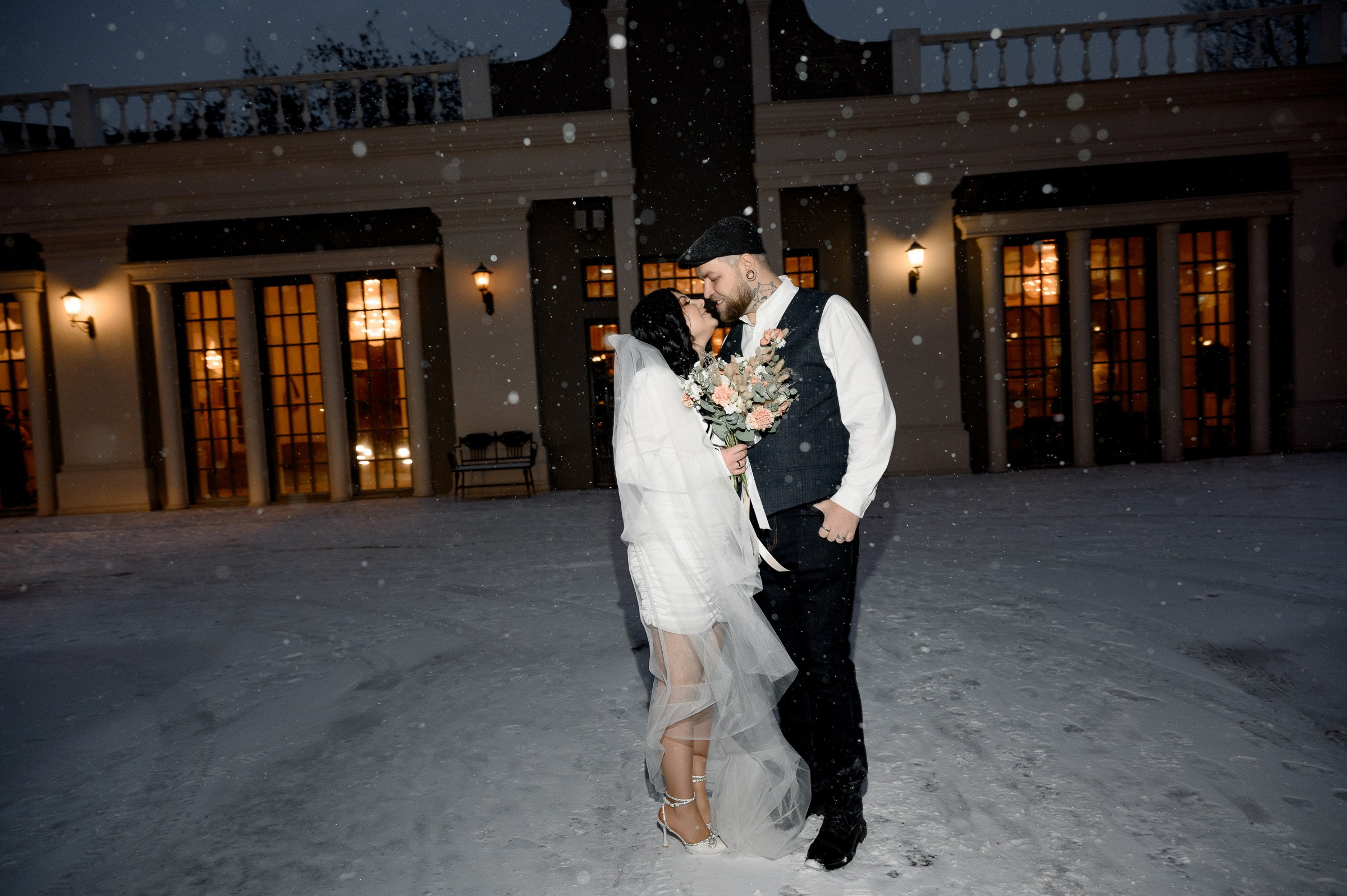 Снежинки. Свадебный фотограф в Астрахани и Москве