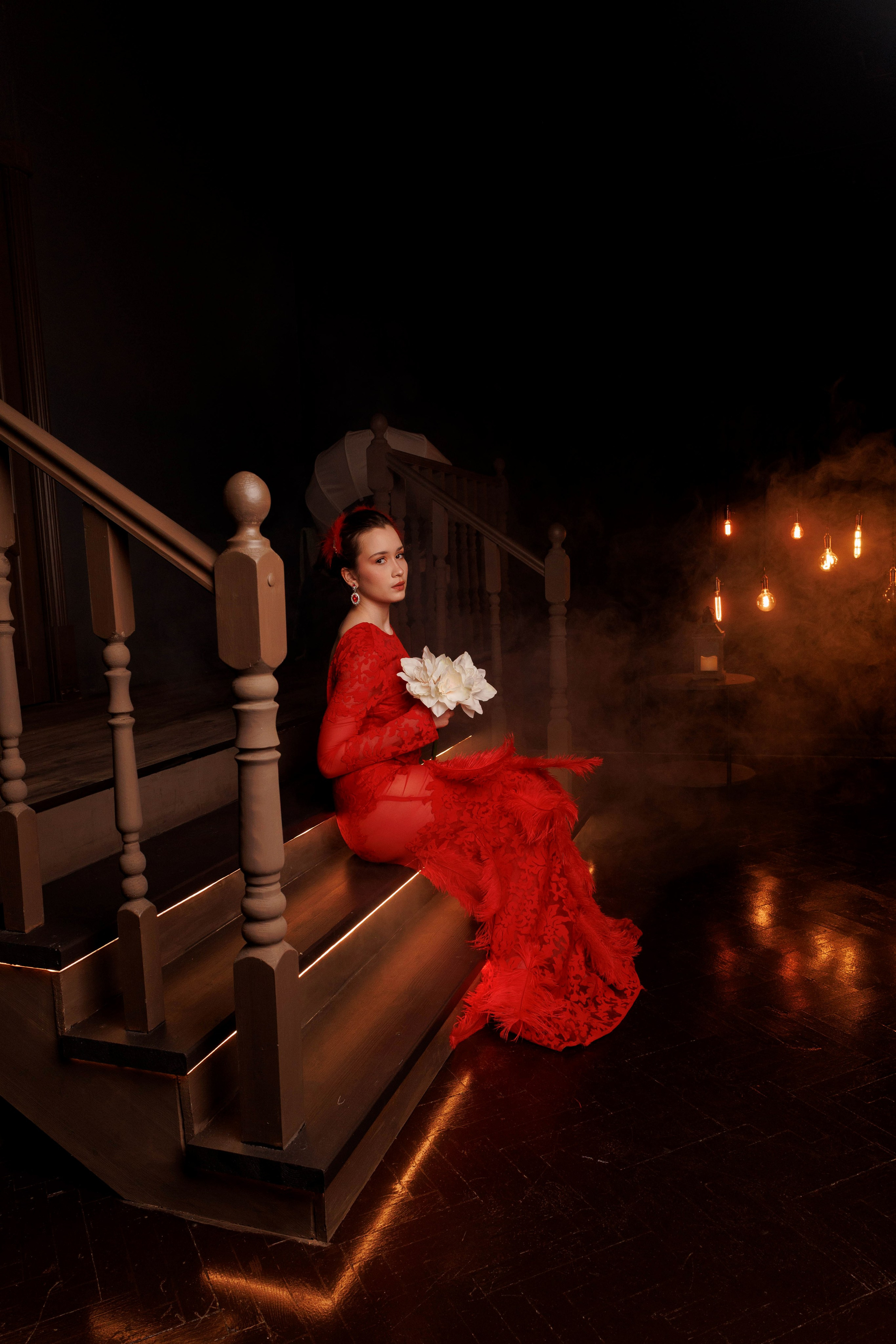 Съемка в студии