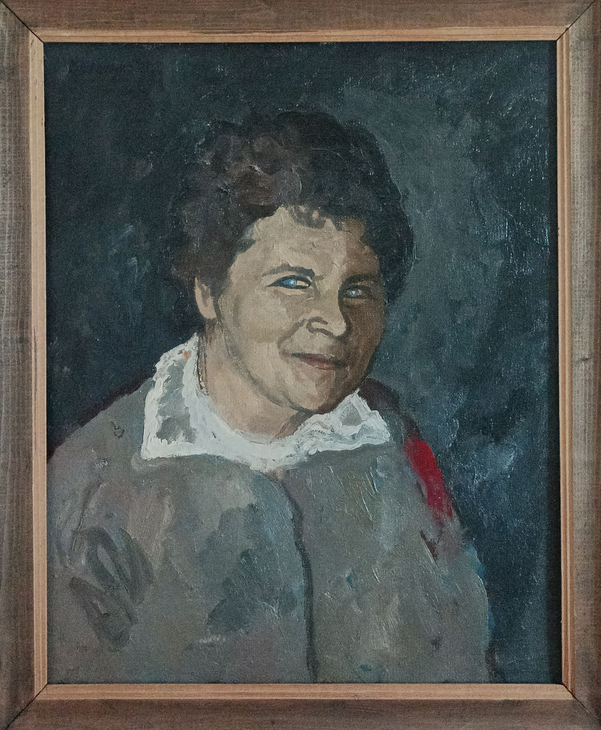 «Портрет Ани» 1981 год. Художник Величко Вадим Семёнович