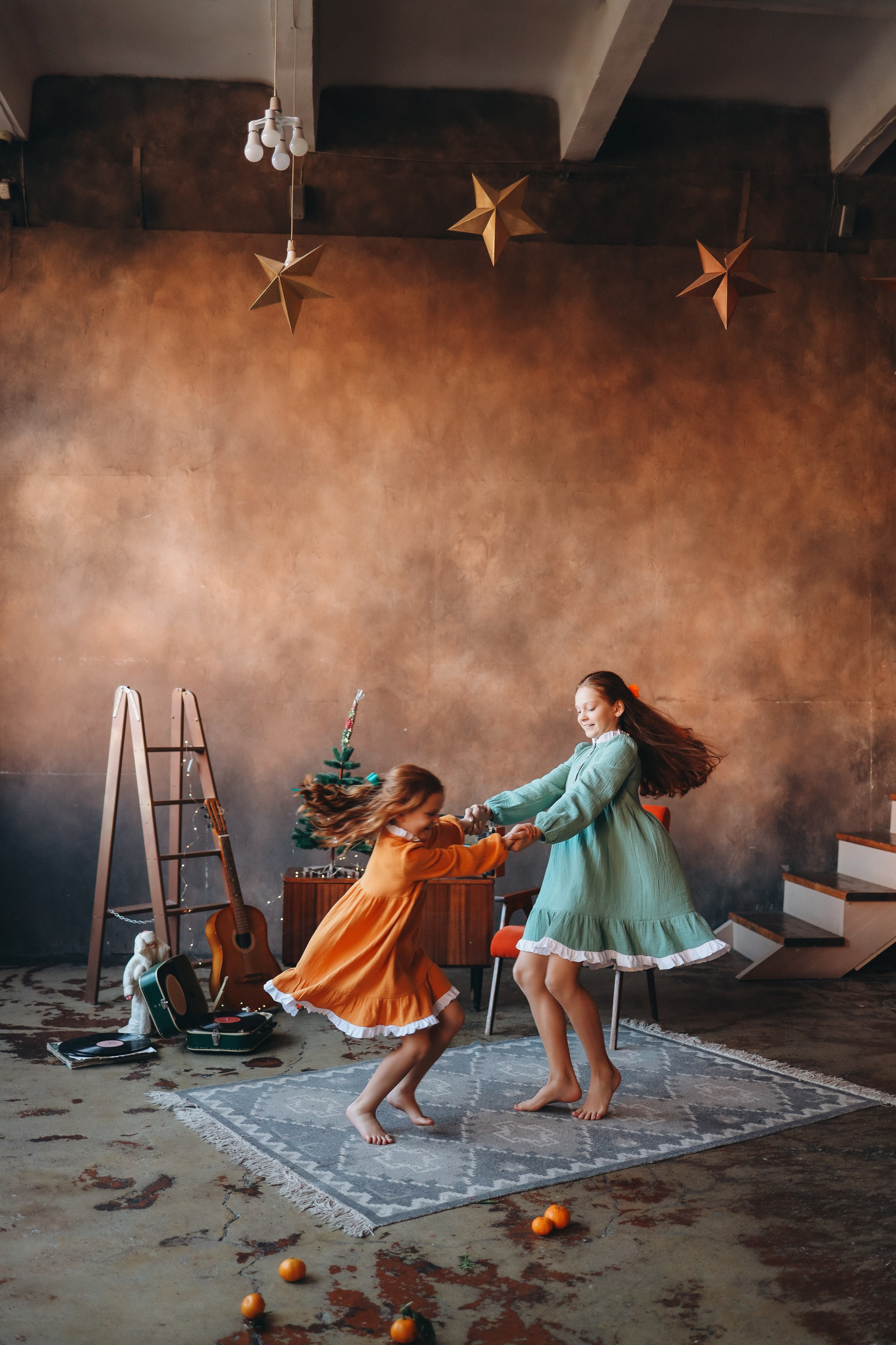 Мама и дочки в фотостудии Чувство. Marina Shakirova Photography