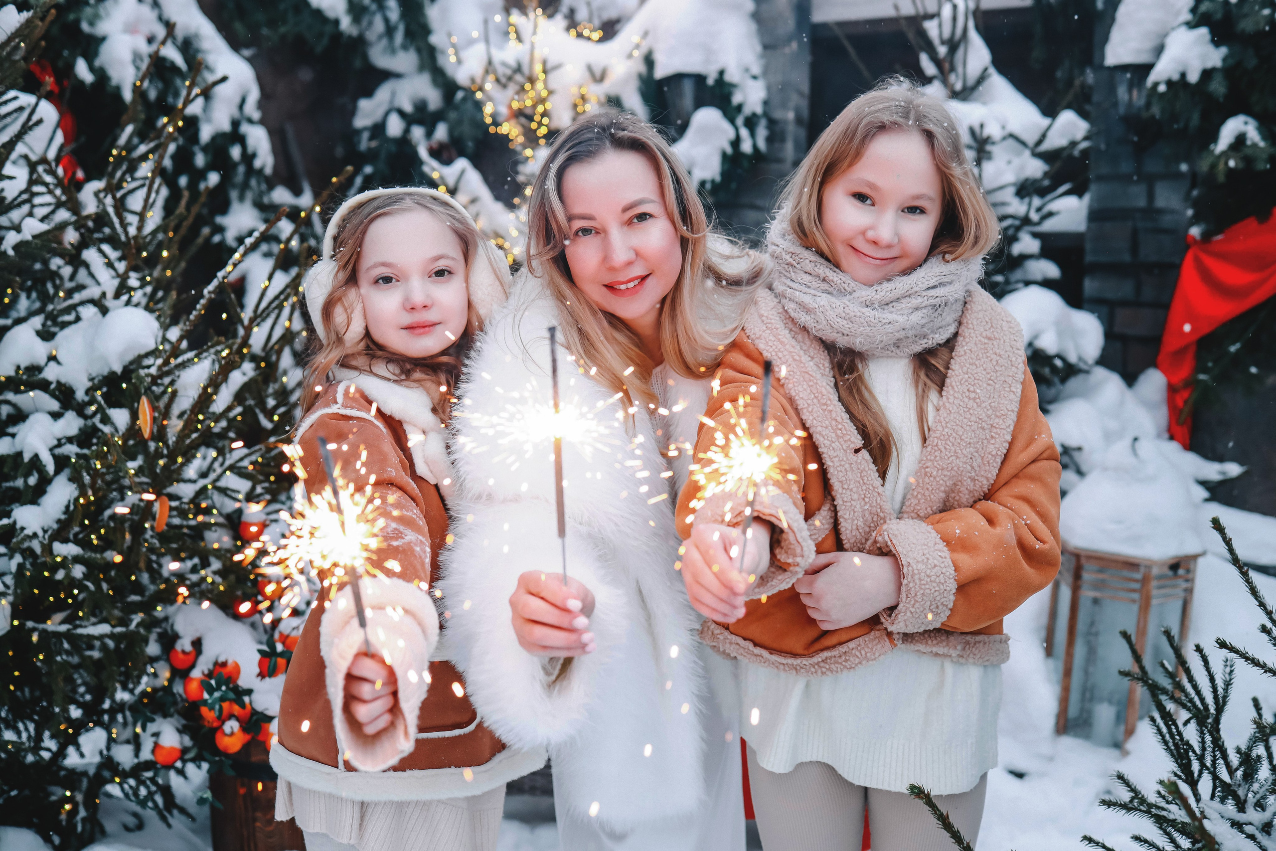 Семейная Новогодняя съемка в загородной локации!. Иванова Ирина Свадебный и семейный фотограф г. Уфа