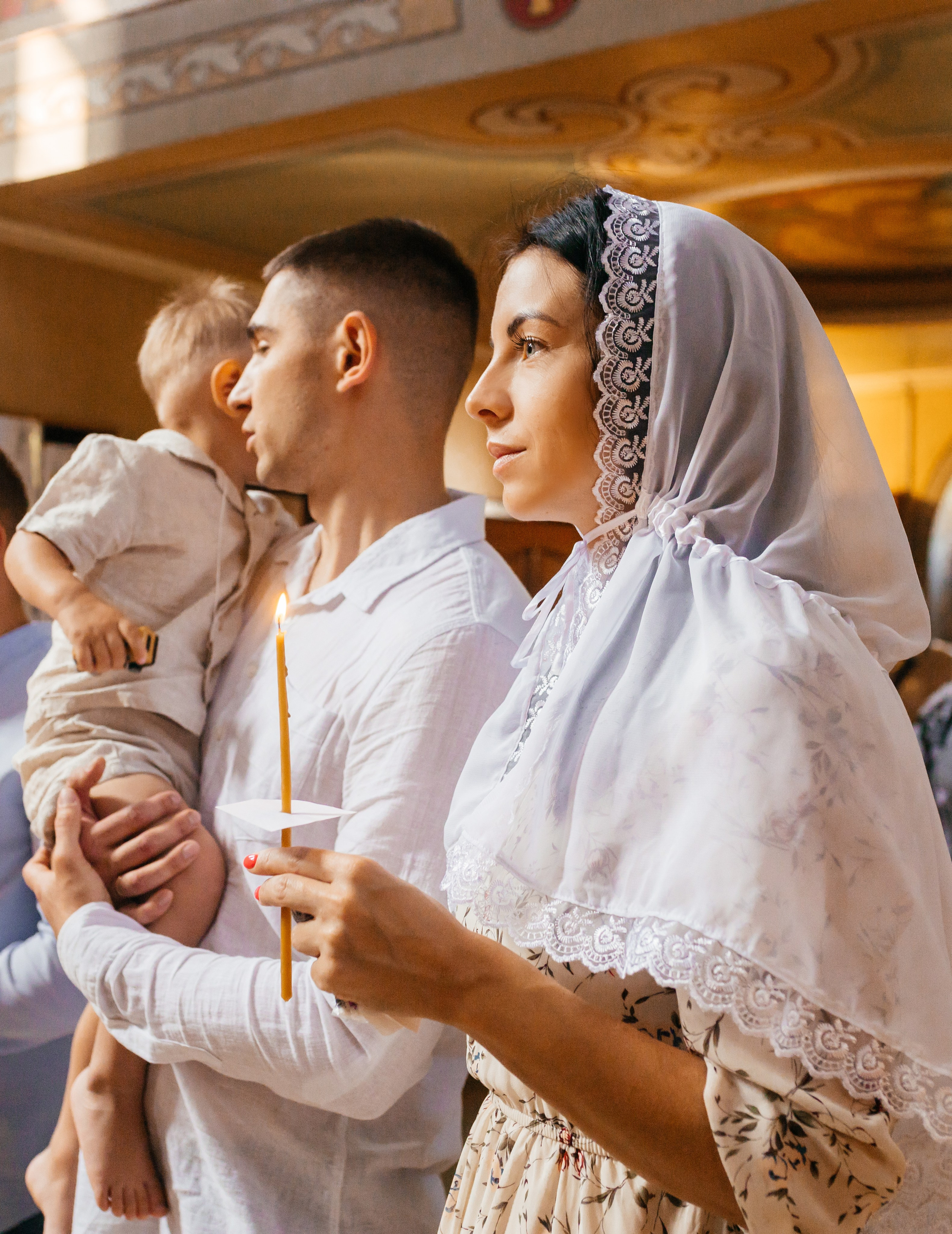 Крещение Варвары и Максима. Фотограф Амалия Ахмедова, Калининград