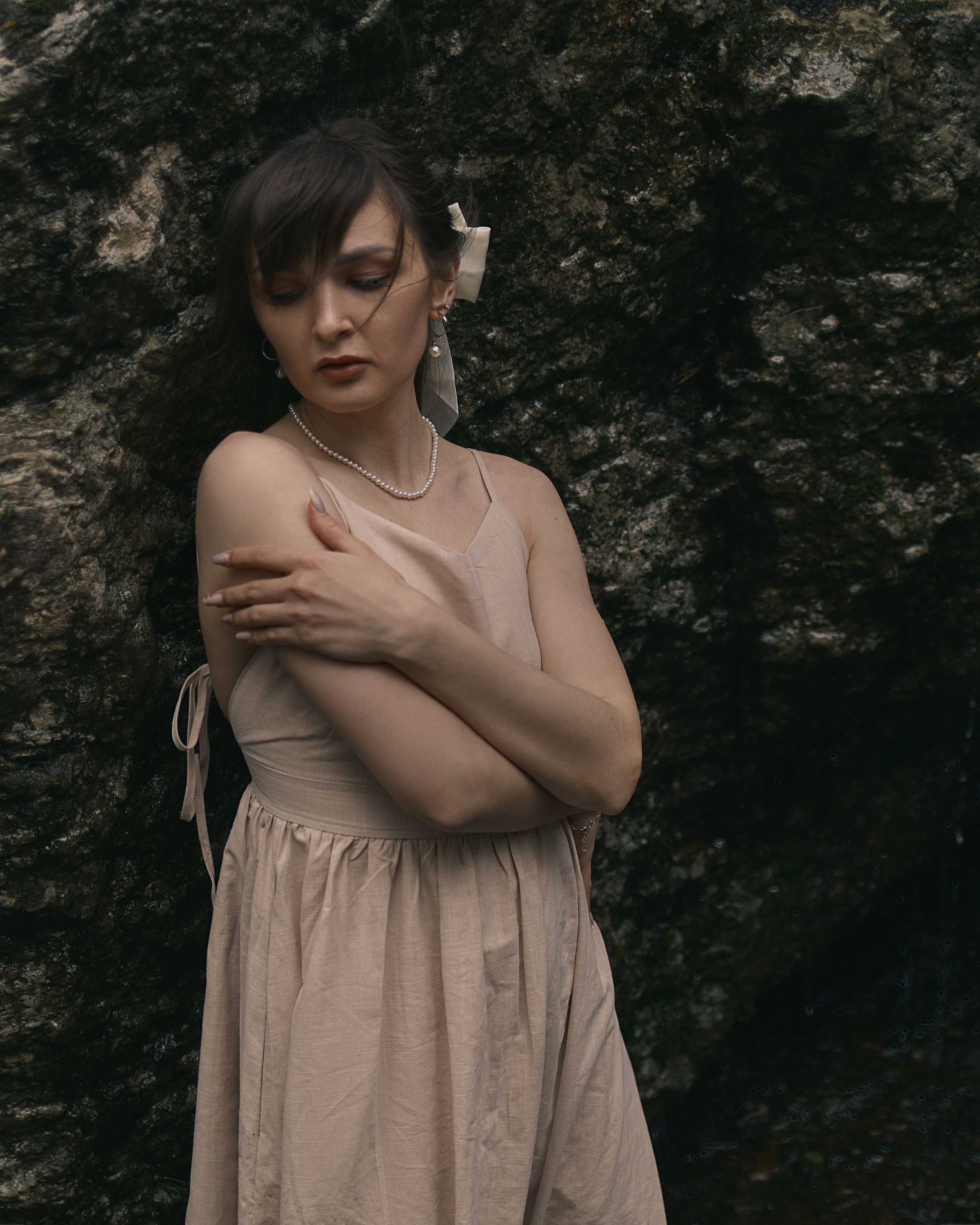 На водопаде. Фотограф в Уфе Кира Прозорова. Свадебные, портретные и семейные съемки