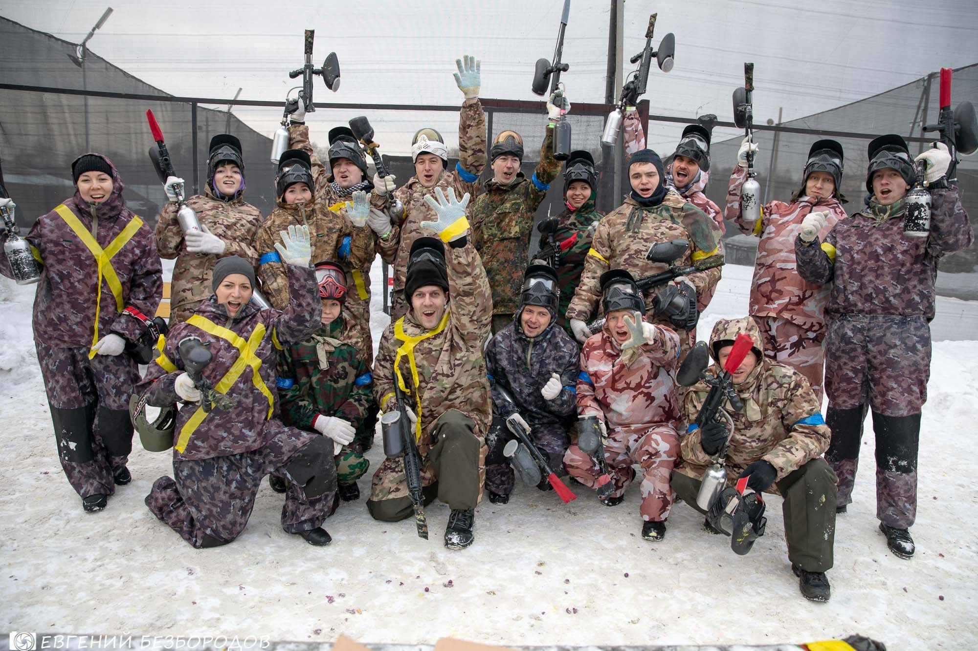 Пейнтбол + шашлыки | 23.02.2019. Галерея Фантим