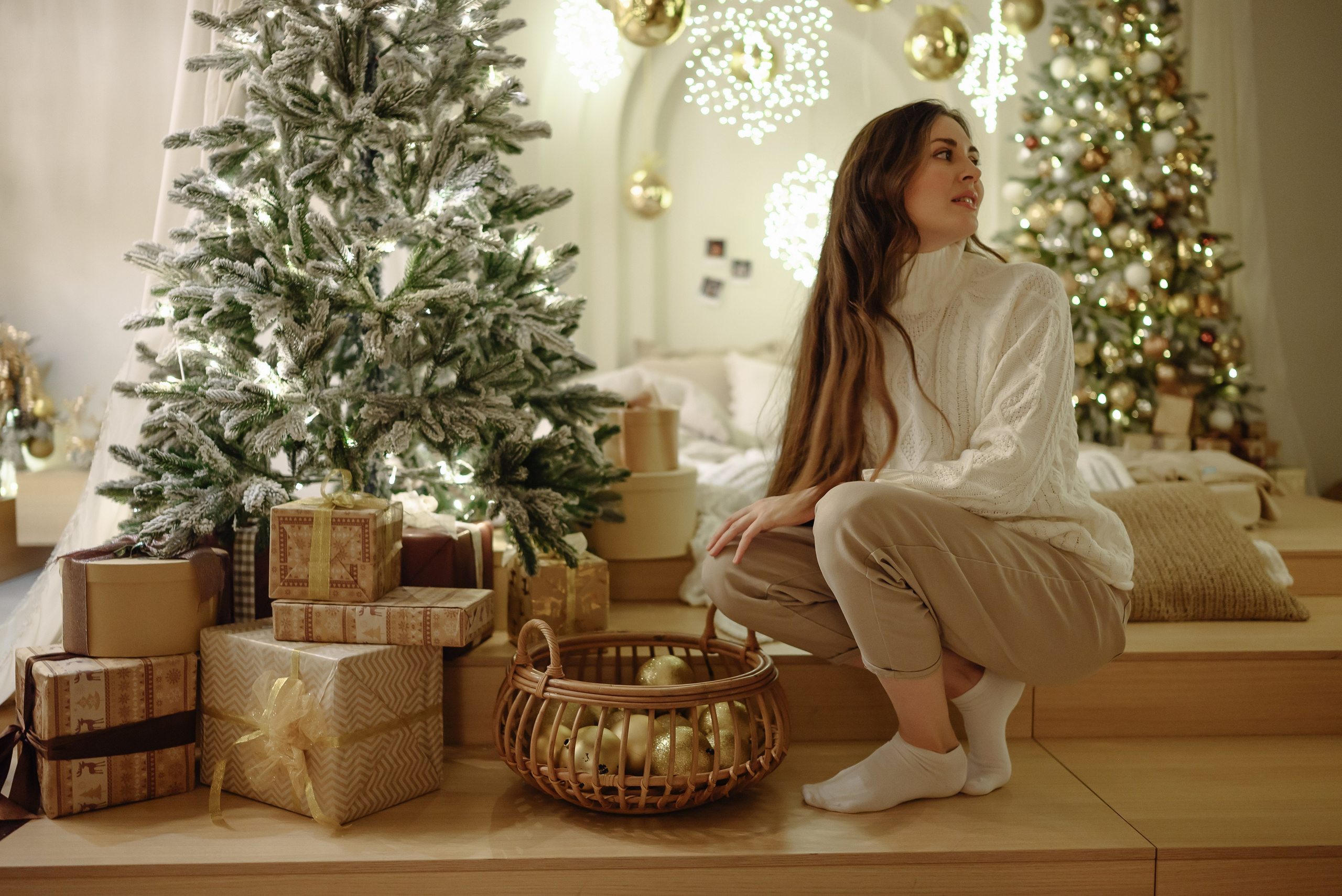 Новогодняя фотосессия. Фотограф в Москве Кирилл Никонов