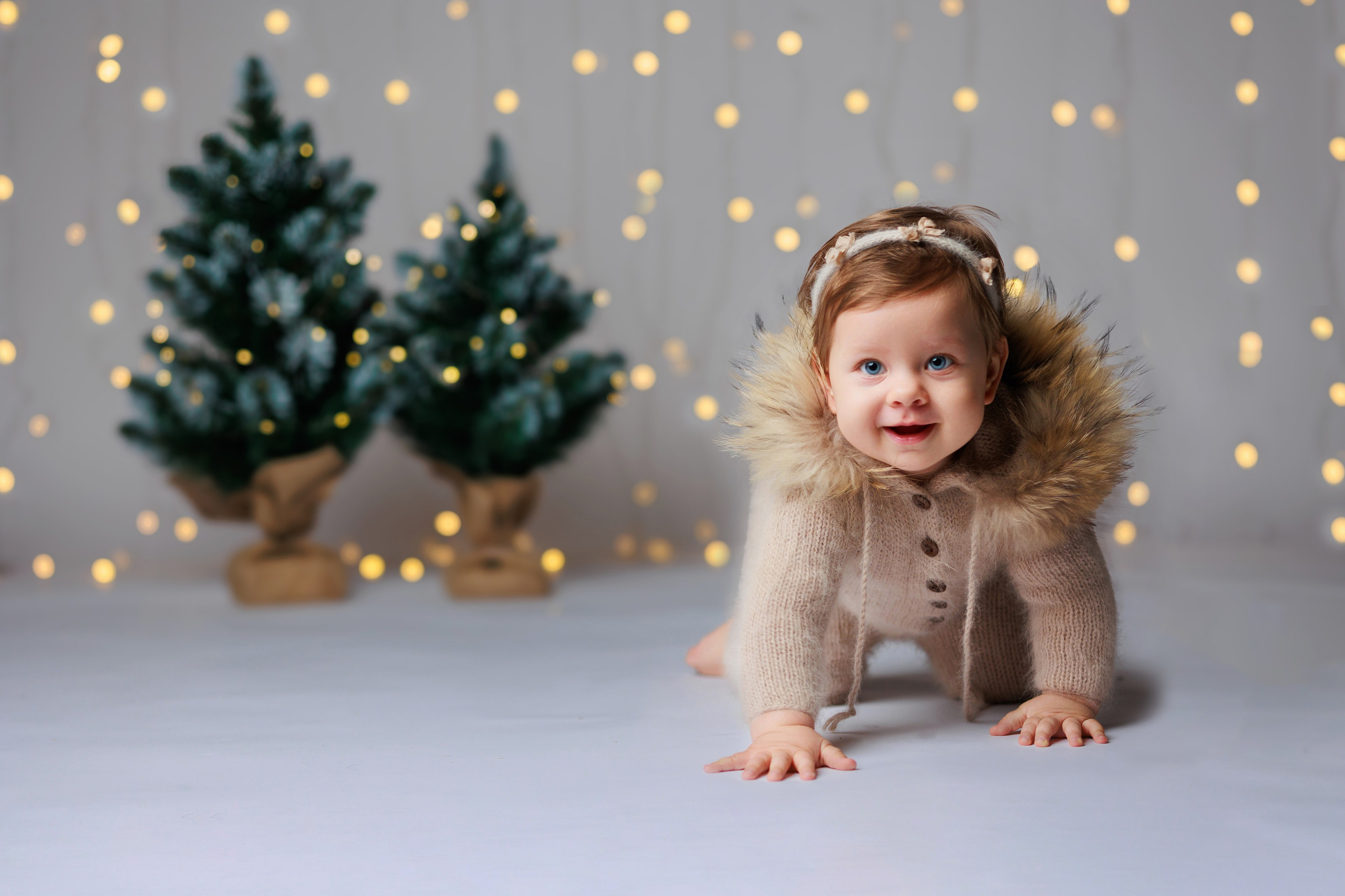 Новогодние съёмки в киношколе «Отправная точка». Фотограф новорожденных и деток до года в Москве и Подмосковье Царева Т