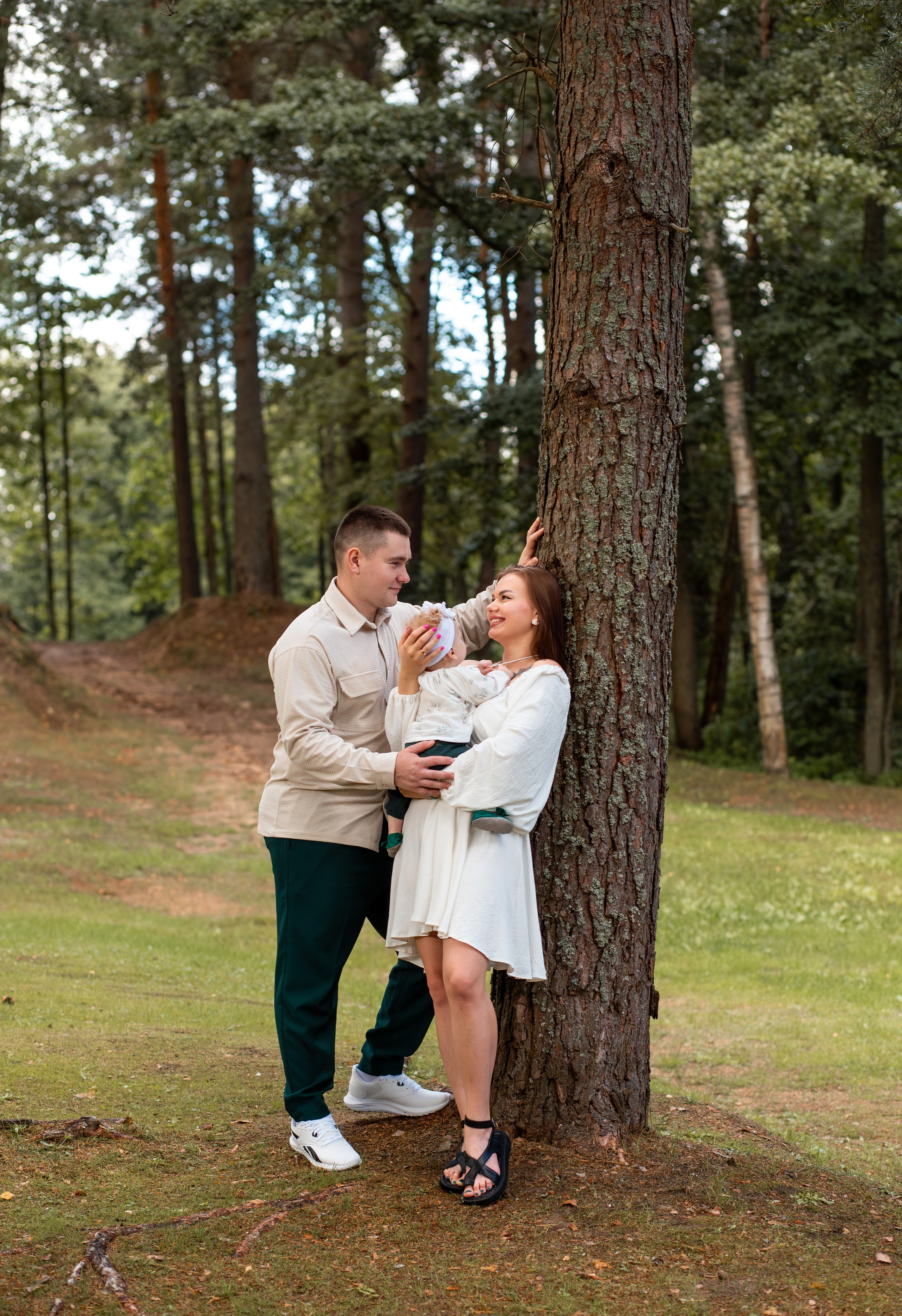 Семейная фотосессия на природе. Женский и семейный фотограф в Москве и Юхнове Татьяна Анисимова