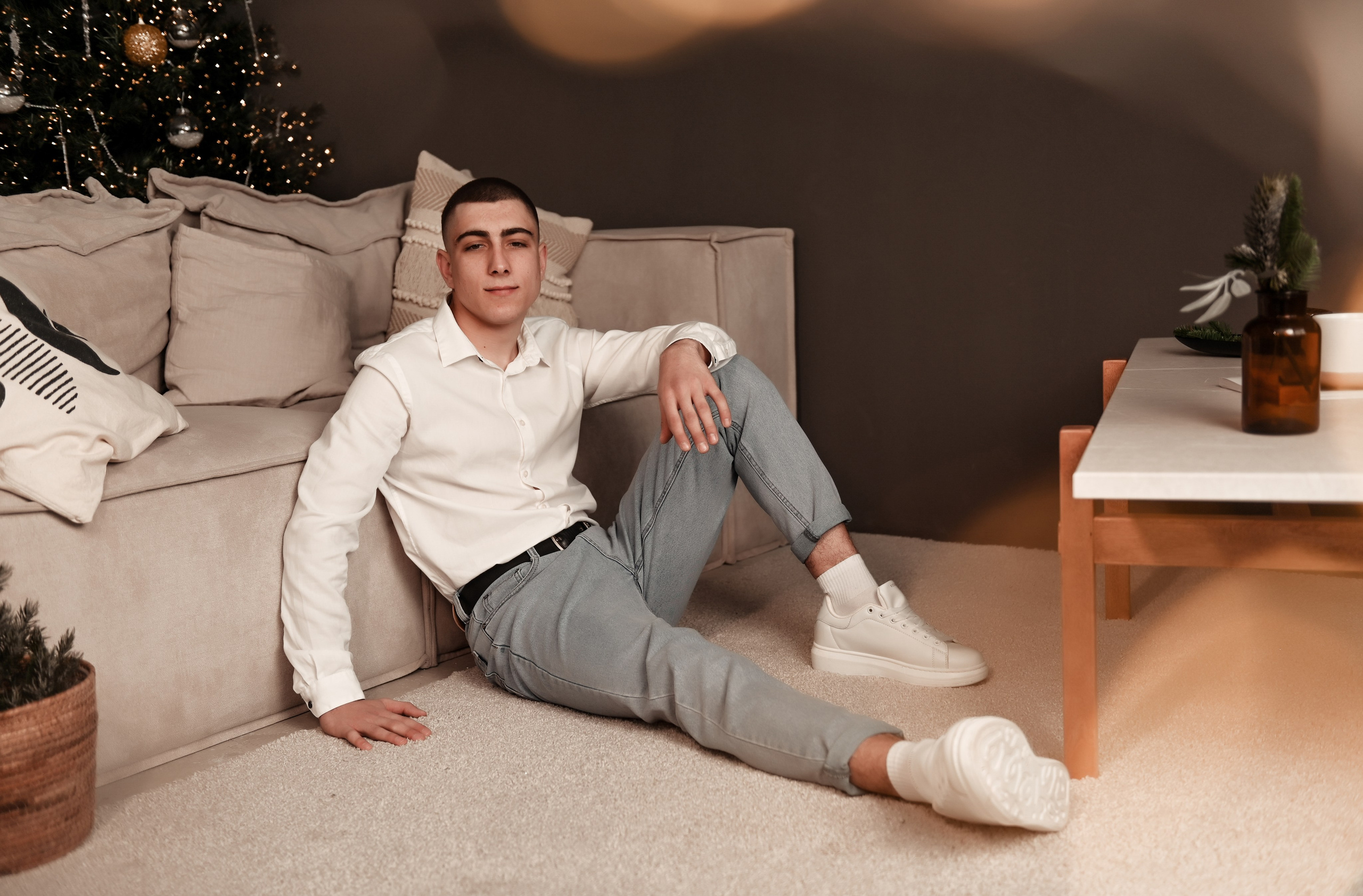 Новогодняя семейная. Свадебный, семейный, детский, контент фотограф в Омске Максим Ильин