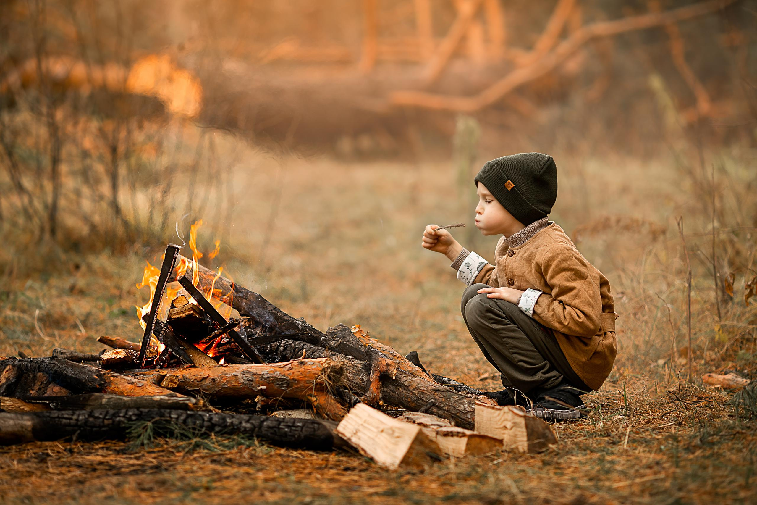 Пикник осенью. Детский и семейный фотограф в Красноярске Елена Коровкина