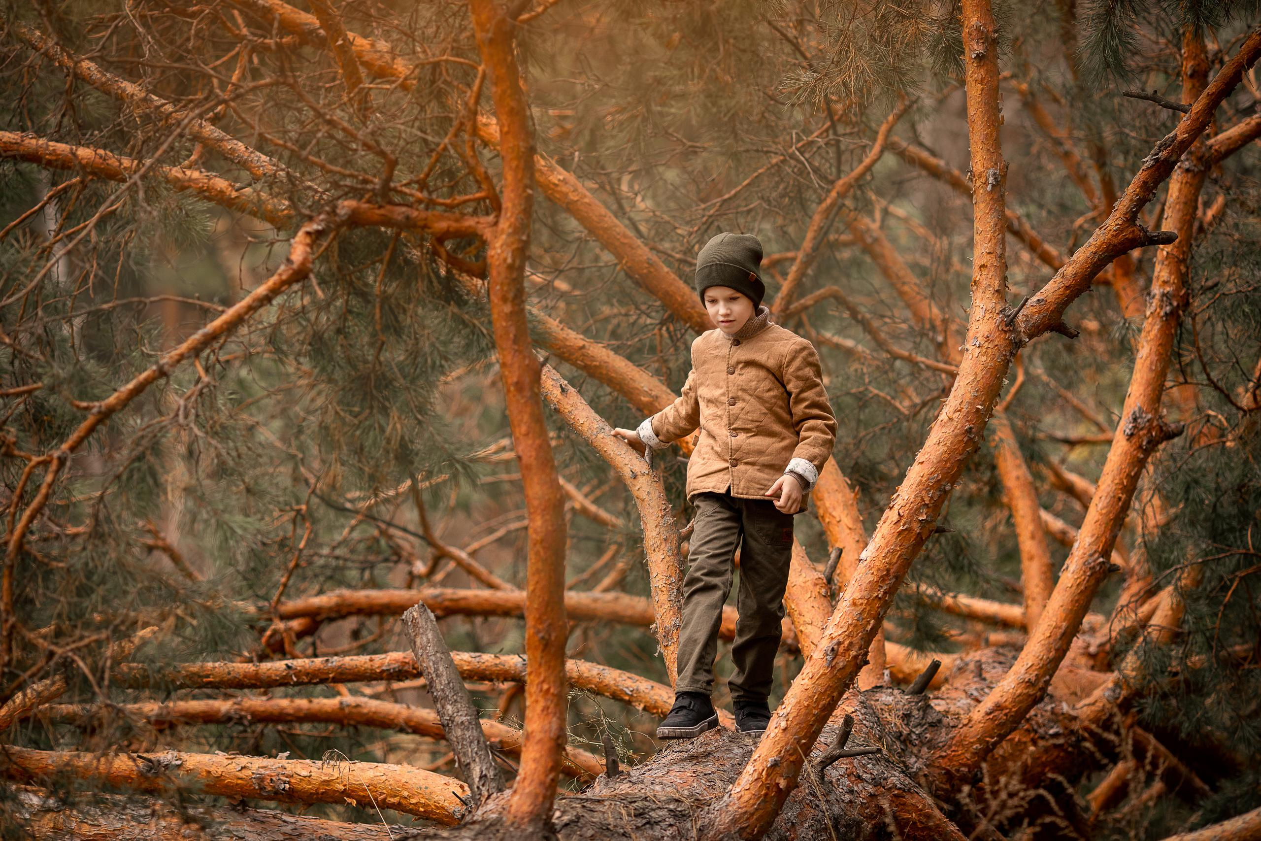 Пикник осенью. Детский и семейный фотограф в Красноярске Елена Коровкина