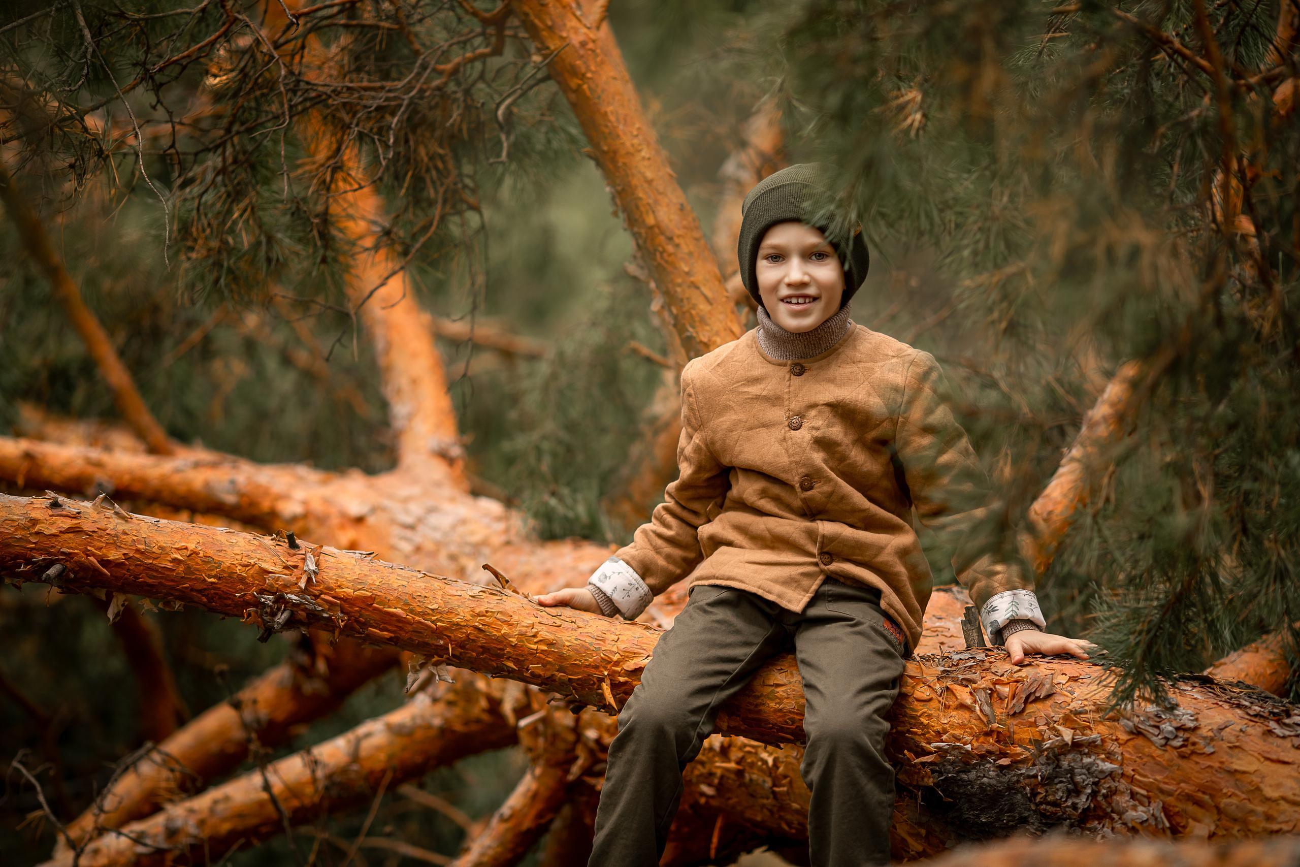 Пикник осенью. Детский и семейный фотограф в Красноярске Елена Коровкина