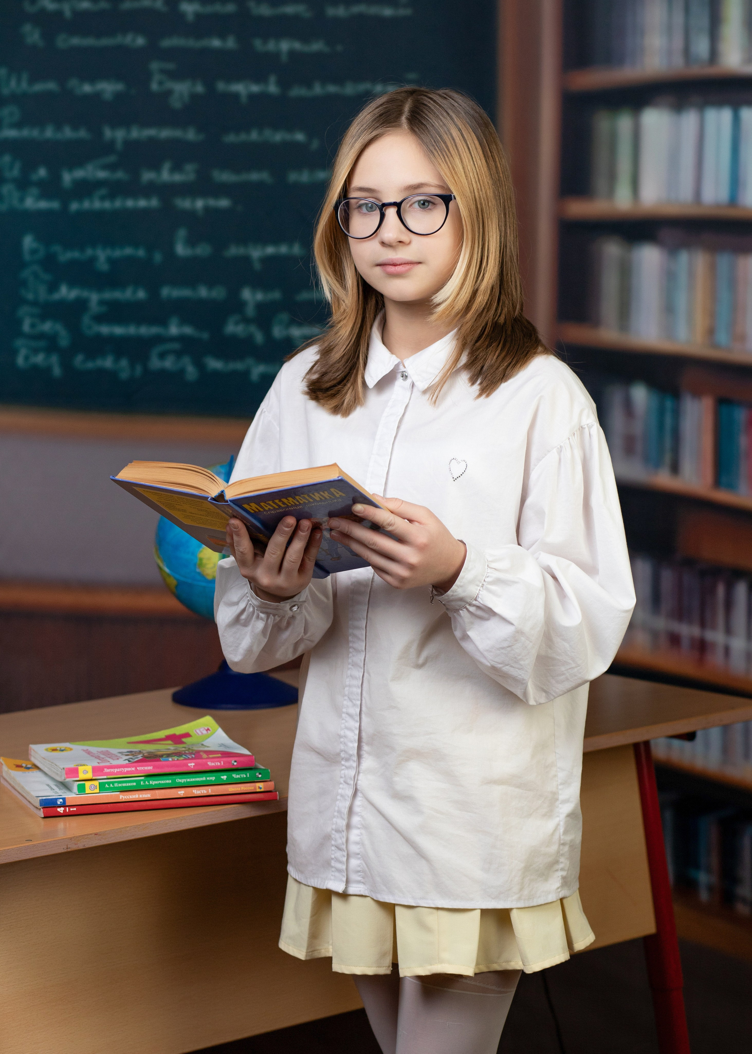 Детский портрет. Выпускная фотография. Начальная школа 4 класс
