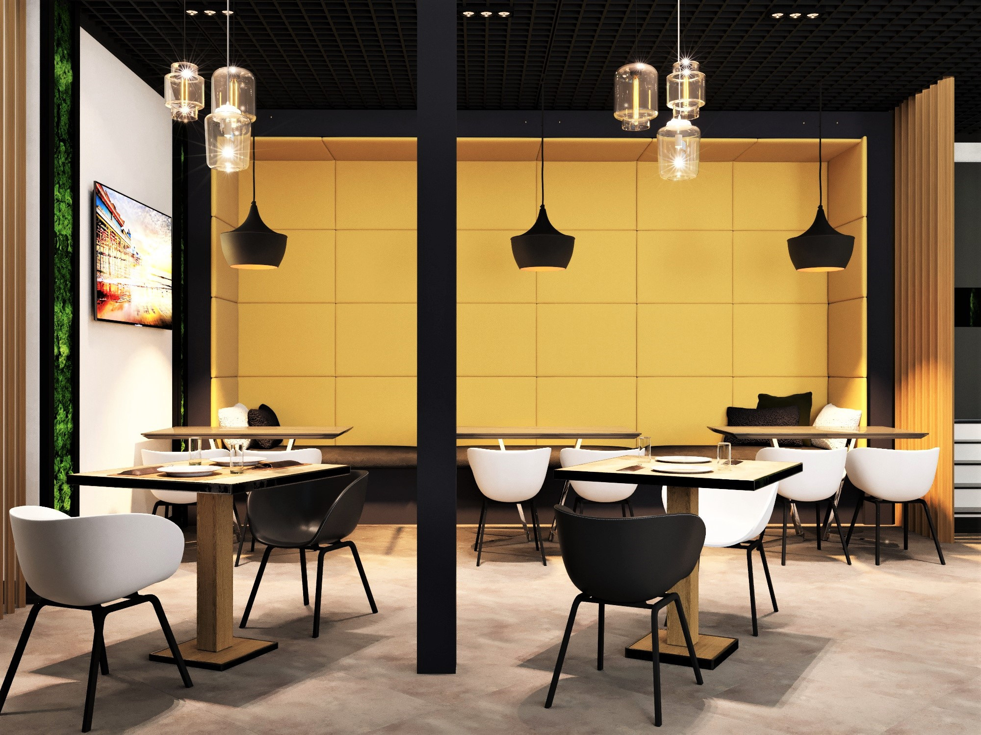 Проект 6 «Истра.Кафе». Artstudio17 Дизайн-студия Ирины Чабан в Москве