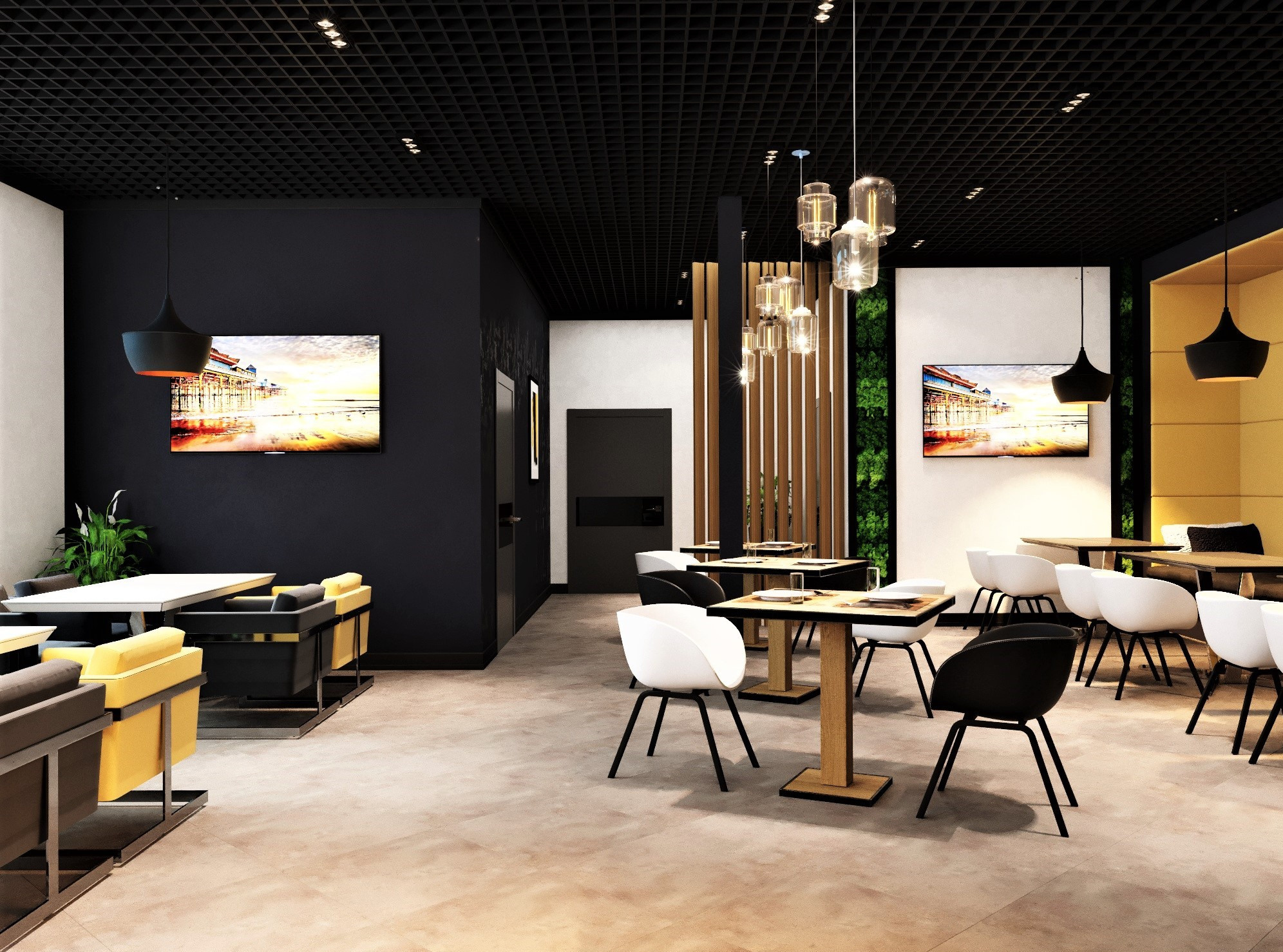 Проект 6 «Истра.Кафе». Artstudio17 Дизайн-студия Ирины Чабан в Москве