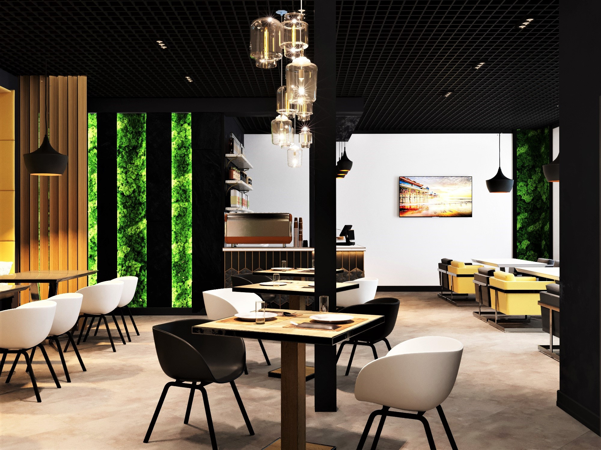 Проект 6 «Истра.Кафе». Artstudio17 Дизайн-студия Ирины Чабан в Москве