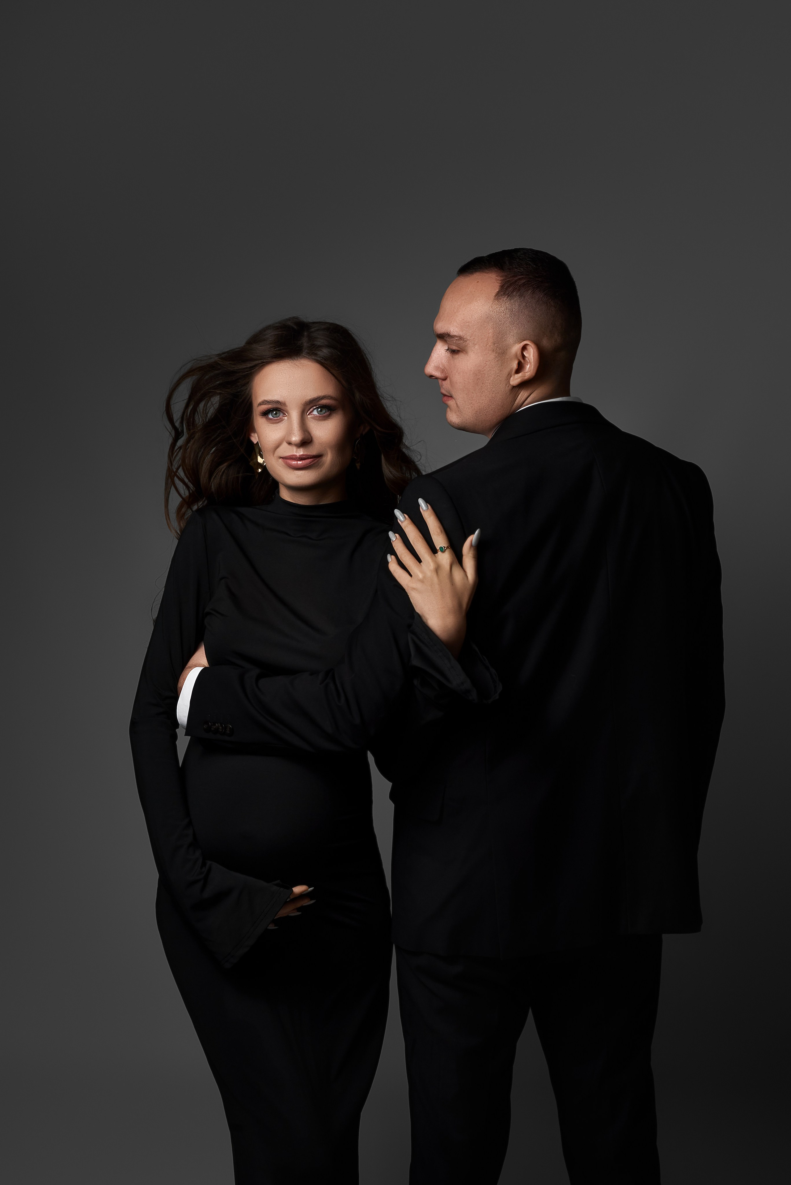 Аня и Лев. Фотограф беременности и новорожденных в Рязани