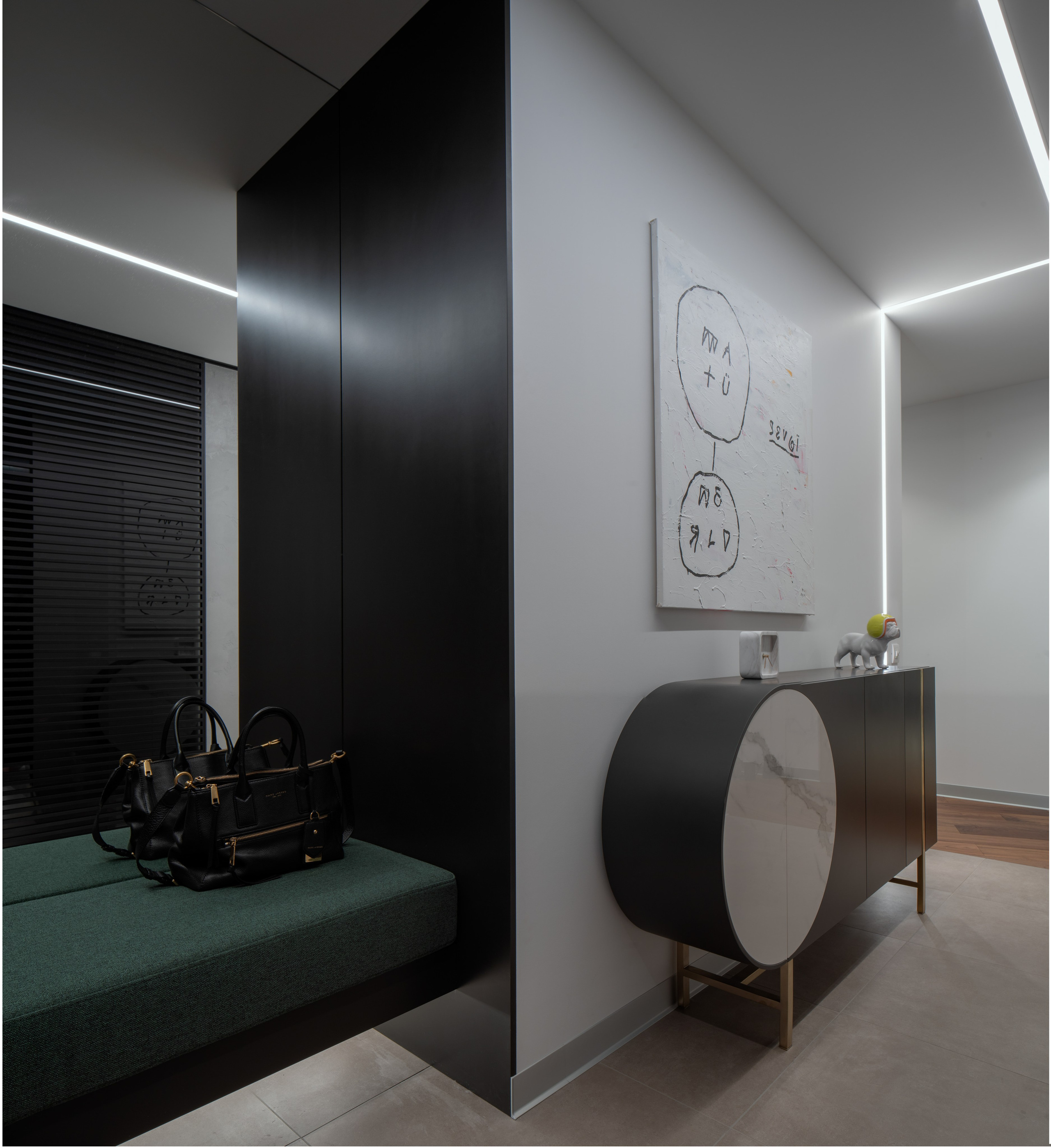 Квартира  в КД «Кандинский» - Интерьерный фотограф Коваль Илья. Коваль Илья — Интерьерный и архитектурный фотограф