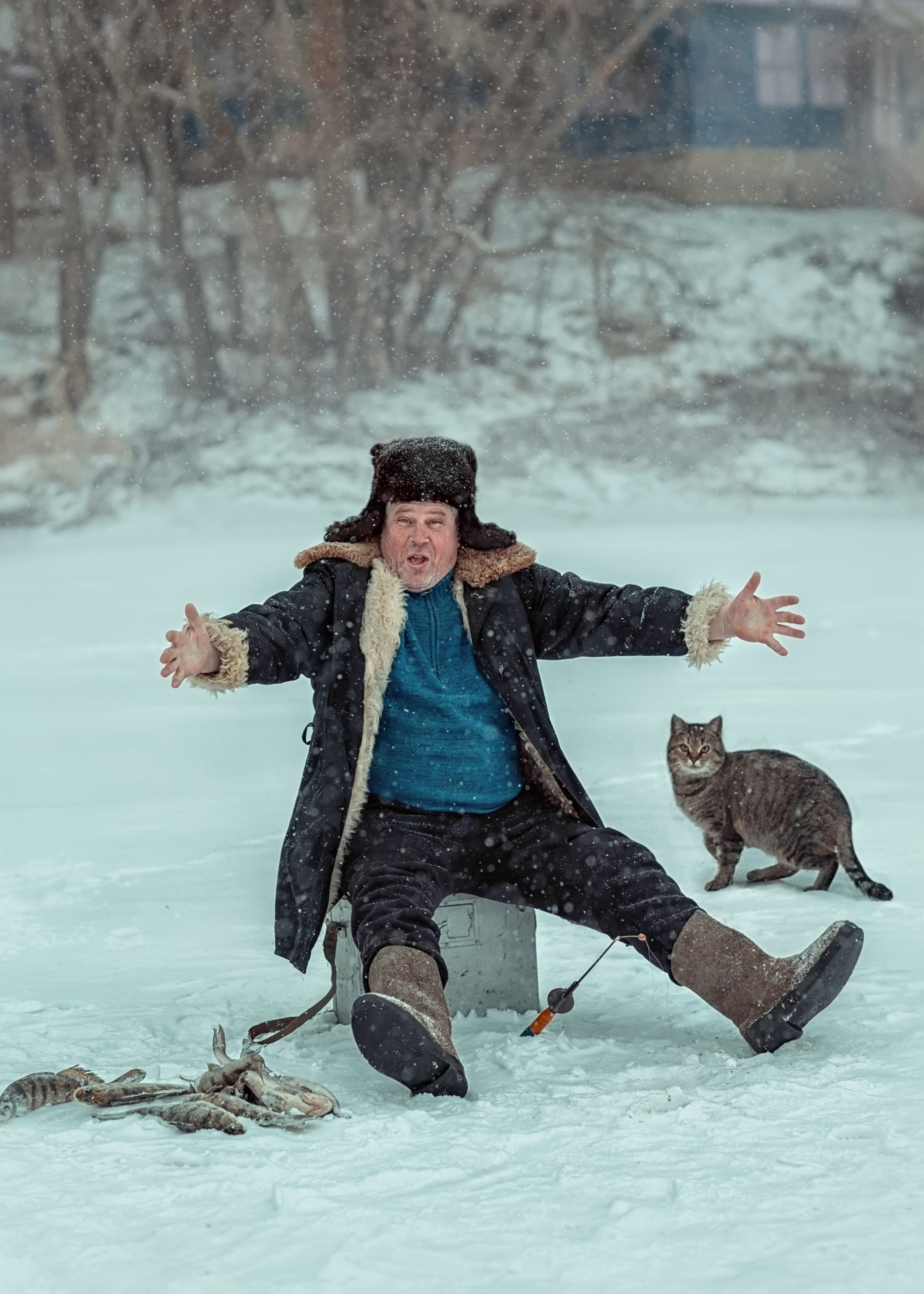 Стилизованная семейная съёмка. Главная