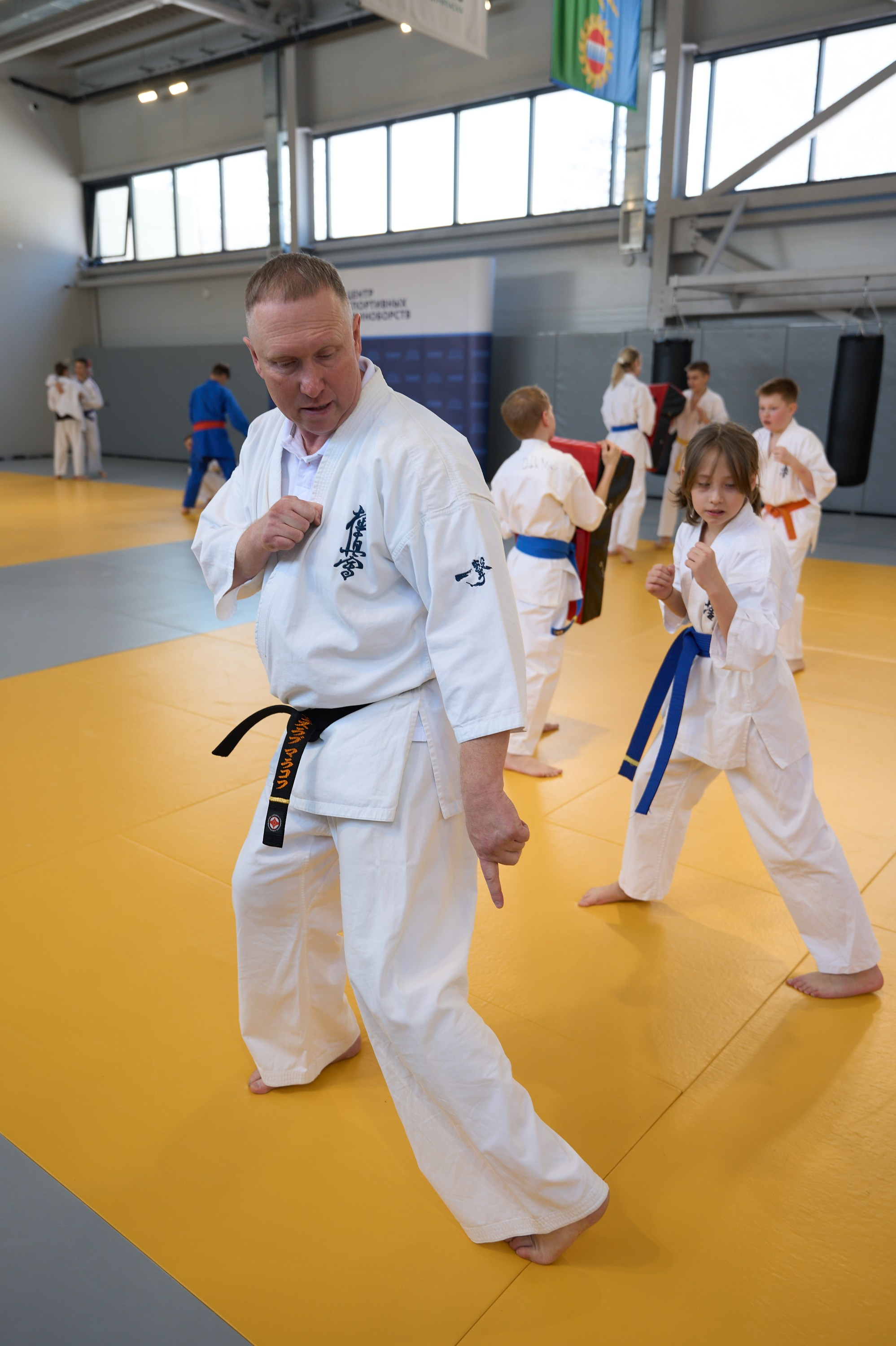 Открытие центров спортивных единоборств «Сокол» Красноярск/Дивногорск. Александр Сазонов Красноярск