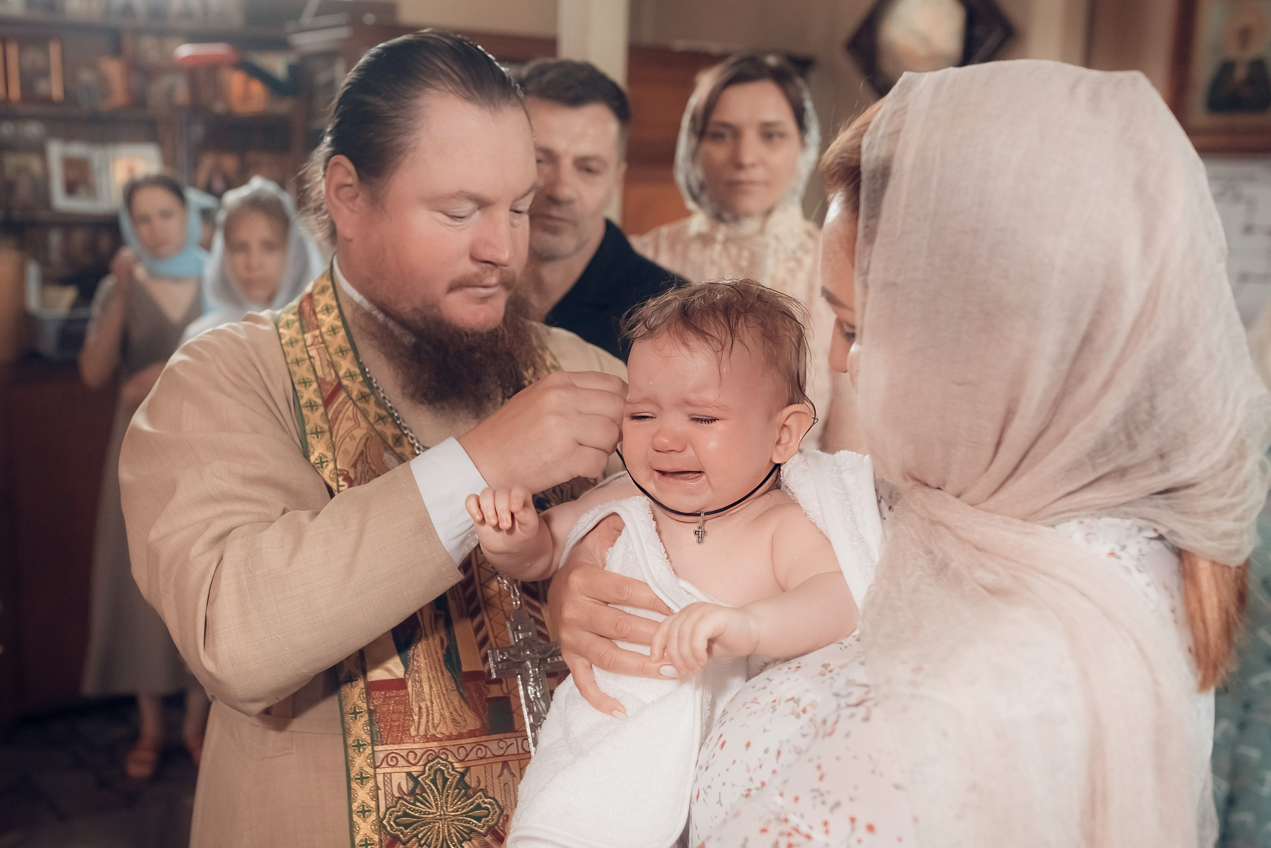 Таинство Крещения Ксении. Съемка Таинств Крещения Венчания, детские и семейные съемки в Пензе