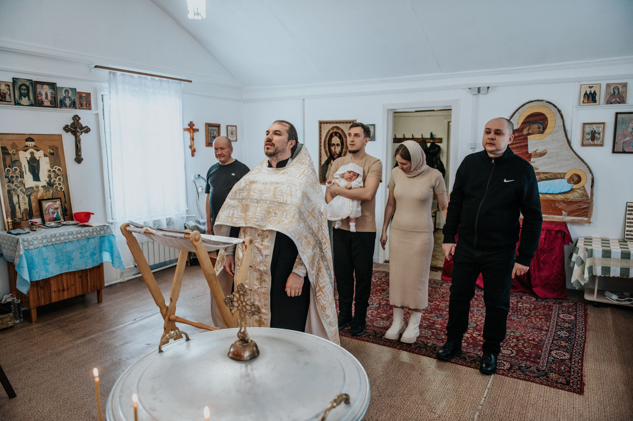 Таинство крещения Мирославы. Фотограф в Сургуте Светлана Гибадуллина