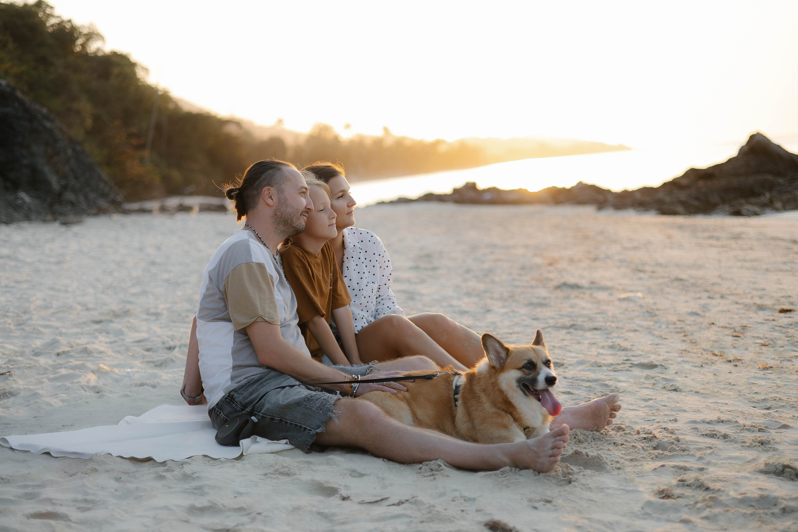 Алиса с семьей / Самуи. Семейный и детский фотограф в Москве Анастасия Каипова
